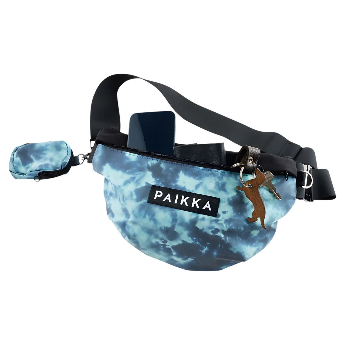 PAIKKA Leckerlibeutel Leckerlibeutel "Treat bag petrol dye