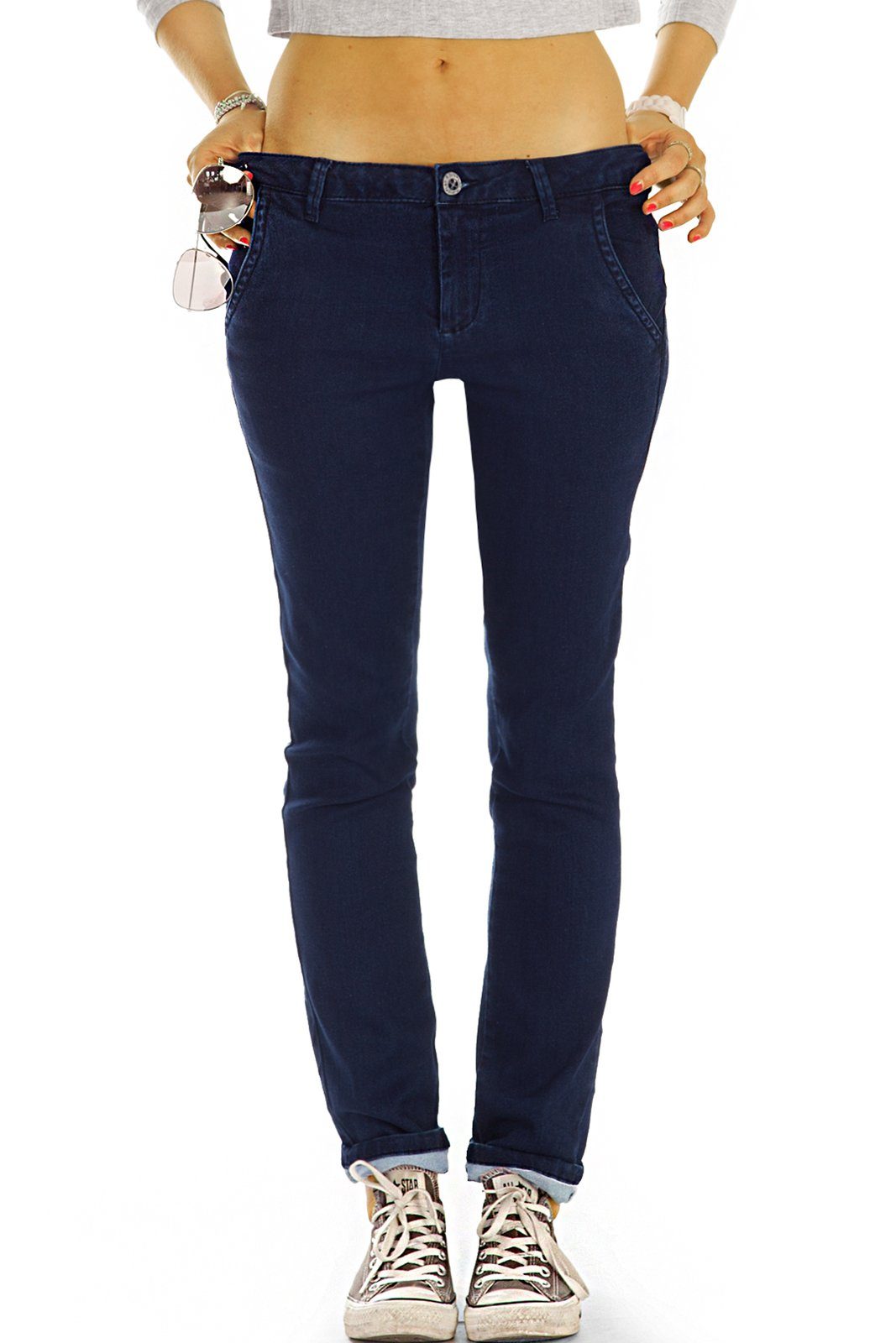 be styled Chinohose Chinos, hüftige Stoffhosen, günstig online kaufen