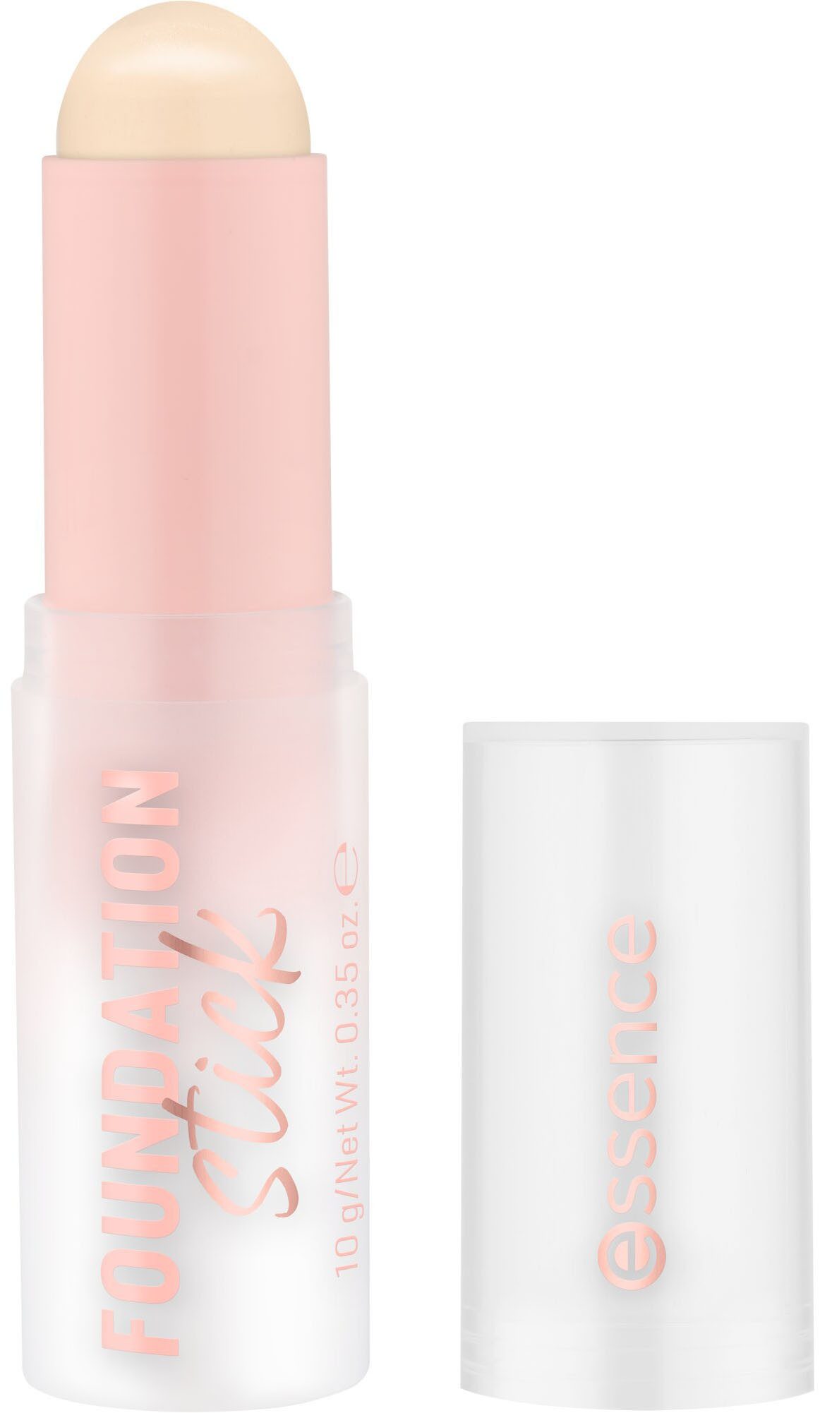 Essence Foundation FOUNDATION stick, 3-tlg., Cremig und leicht verblendbar, Matt-Finish, variable Deckkraft.