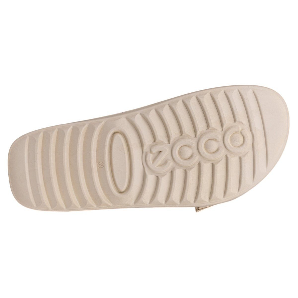 Ecco Cozmo Croos (Vollnarbenleder) beige Damen Sandale