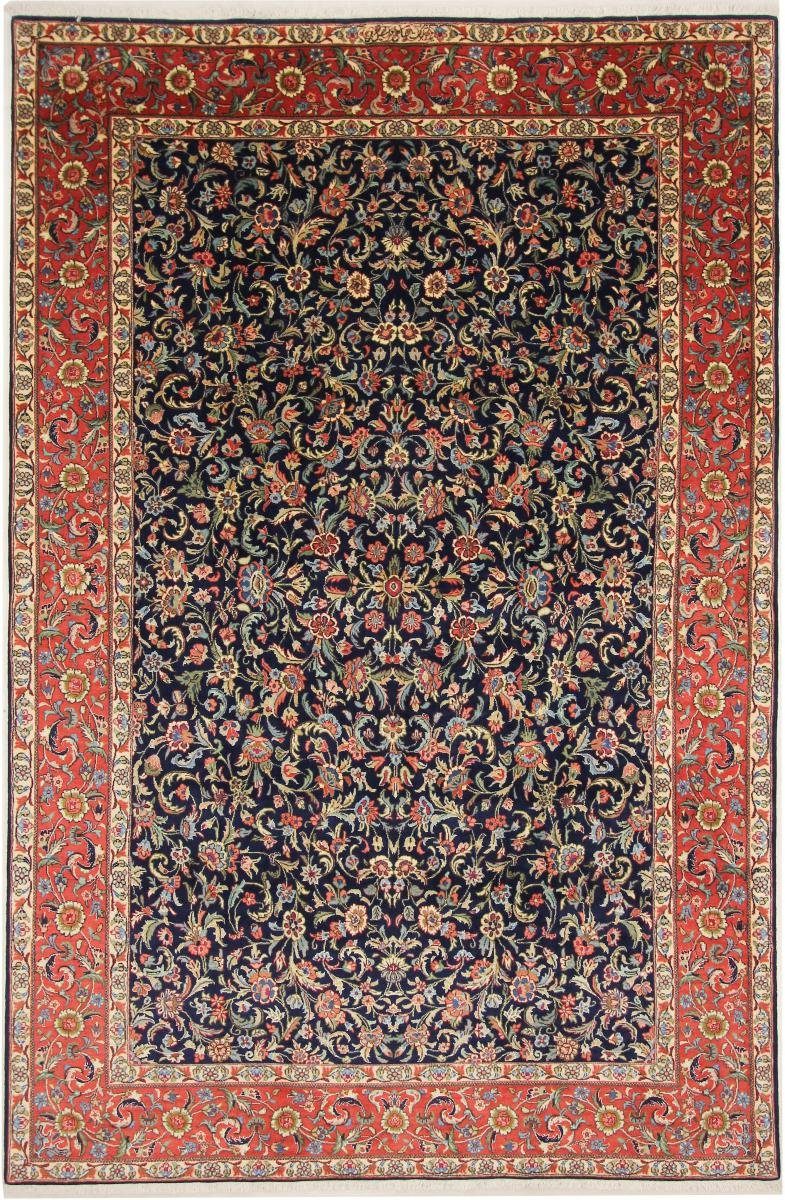 Orientteppich Hamadan Gheyshabad 199x304 Handgeknüpfter Orientteppich, Nain Trading, rechteckig, Höhe: 8 mm