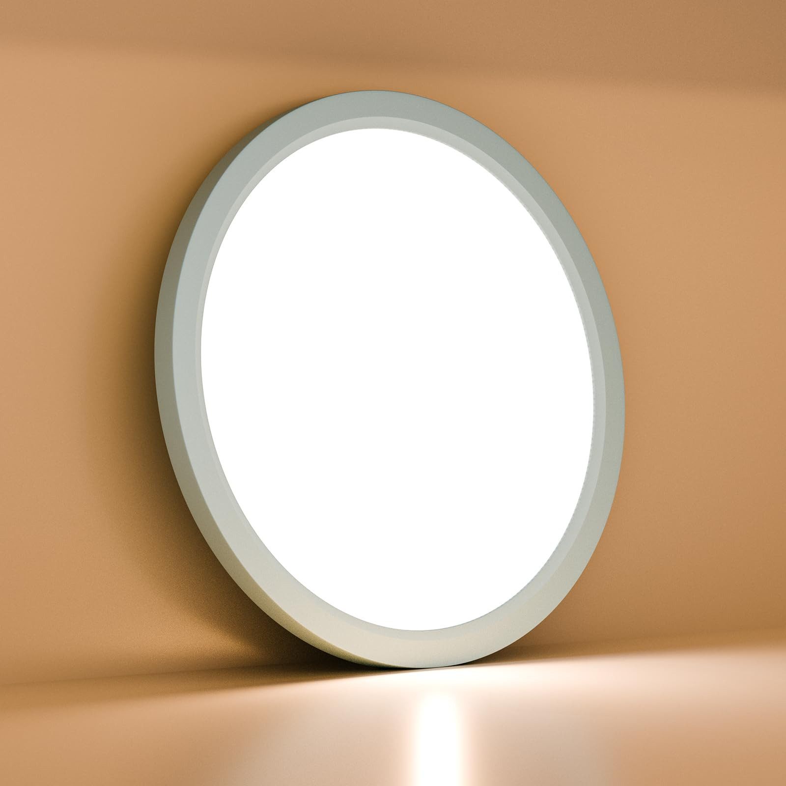 LQWELL LED Deckenleuchte Rund Flach LED günstig online kaufen