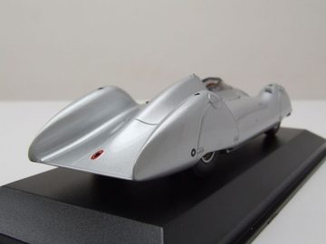 Minichamps Modellauto Auto Union Typ D Stromlinie Nürburgring Test 1938 silber Hermann Paul, Maßstab 1:43