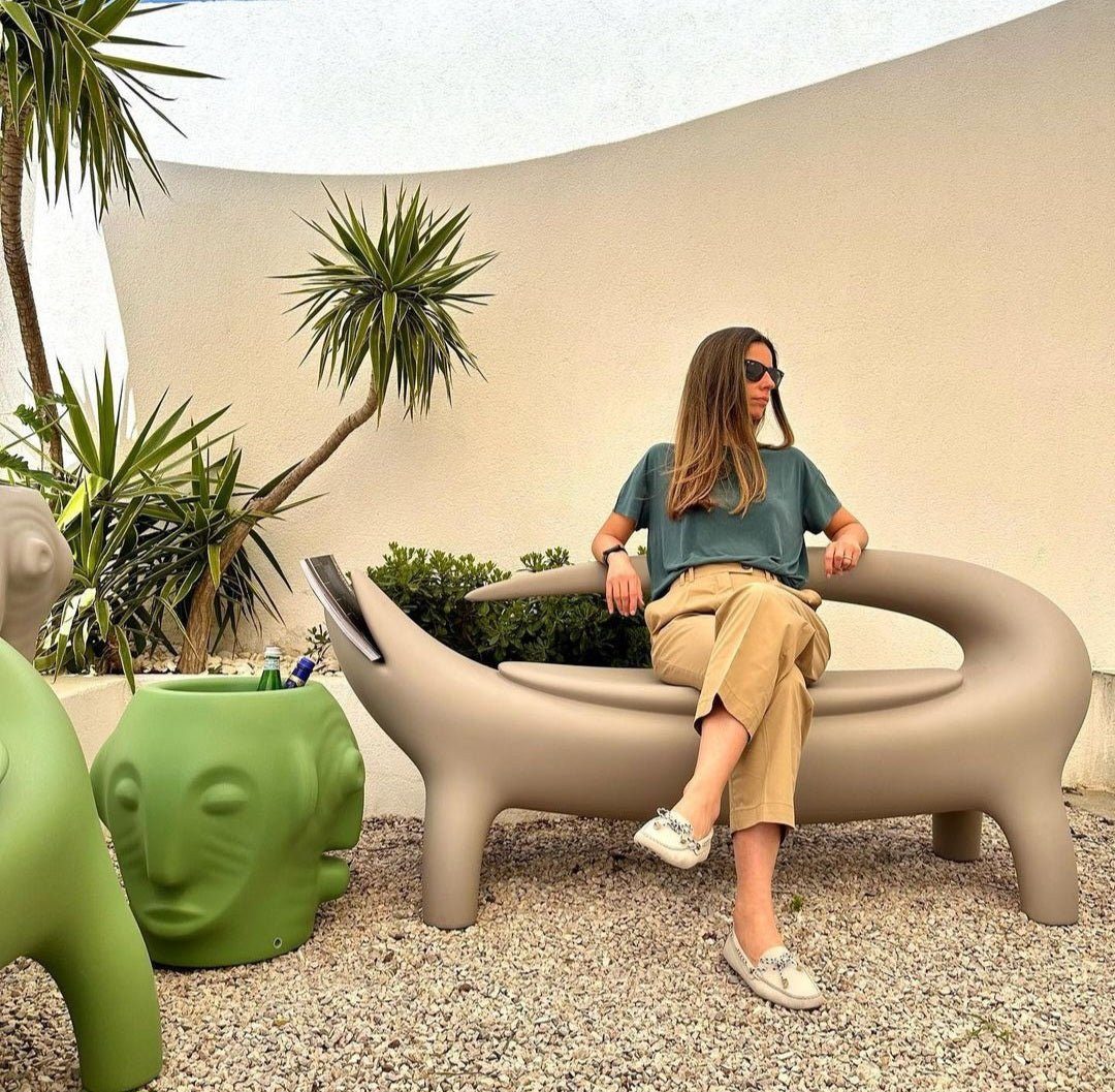 Slide Sofa Big Kroko "Green Collection"