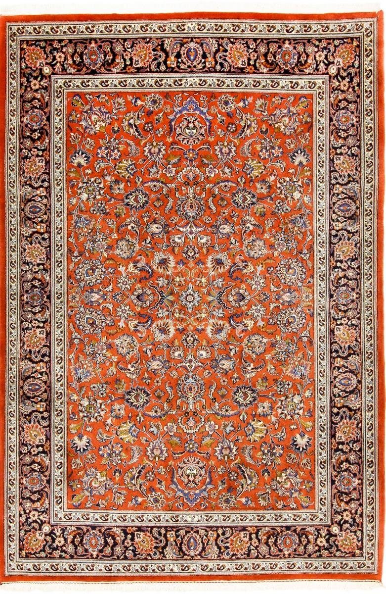 Orientteppich Mashhad Khorasan 198x288 Handgeknüpfter Orientteppich / Perserteppich, Nain Trading, rechteckig, Höhe: 12 mm