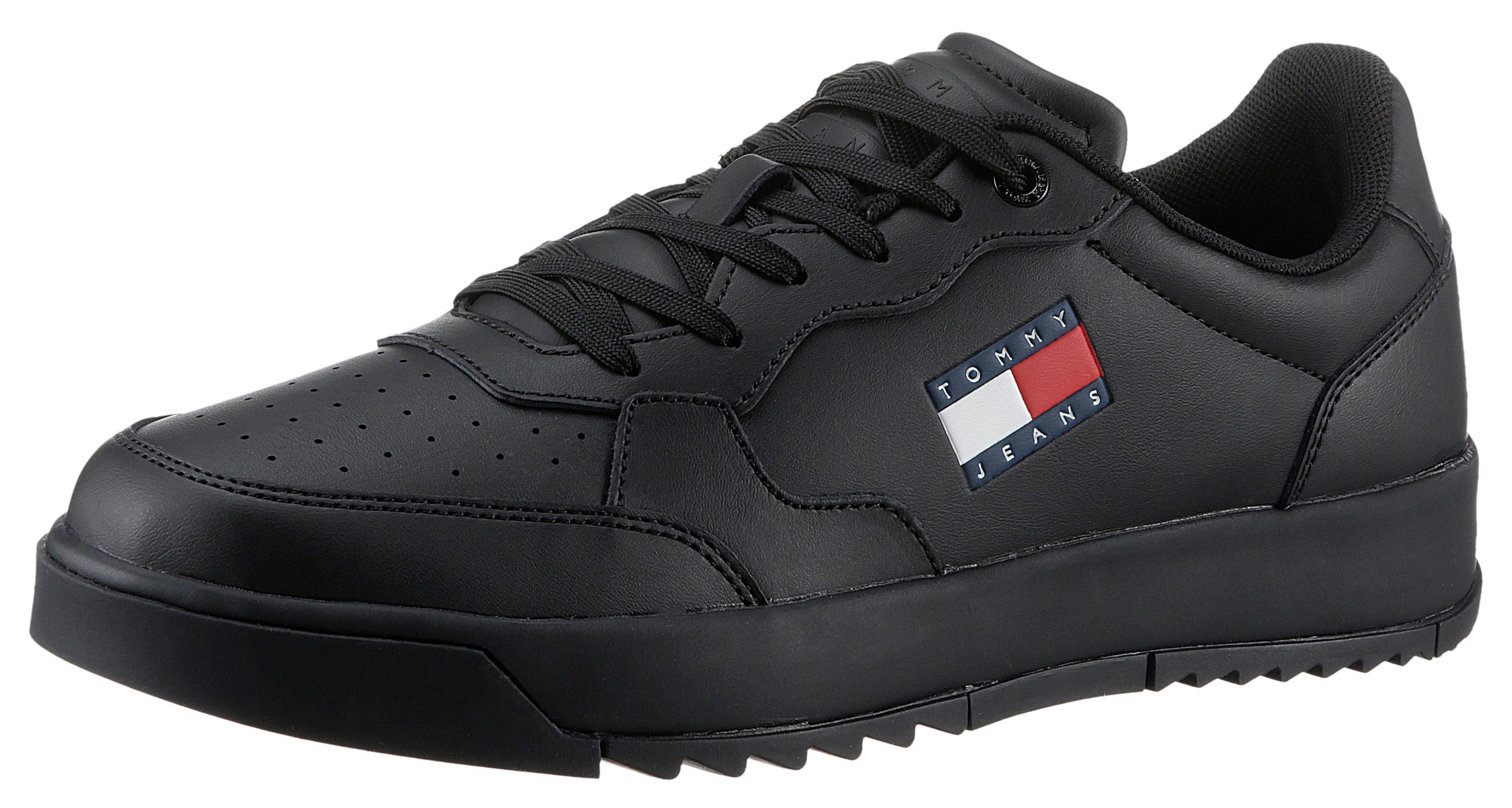 Tommy Jeans TJM RETRO ESS Sneaker mit TOMMY Markenlogo, Freizeitschuh, Halbschuh, Schnürschuh