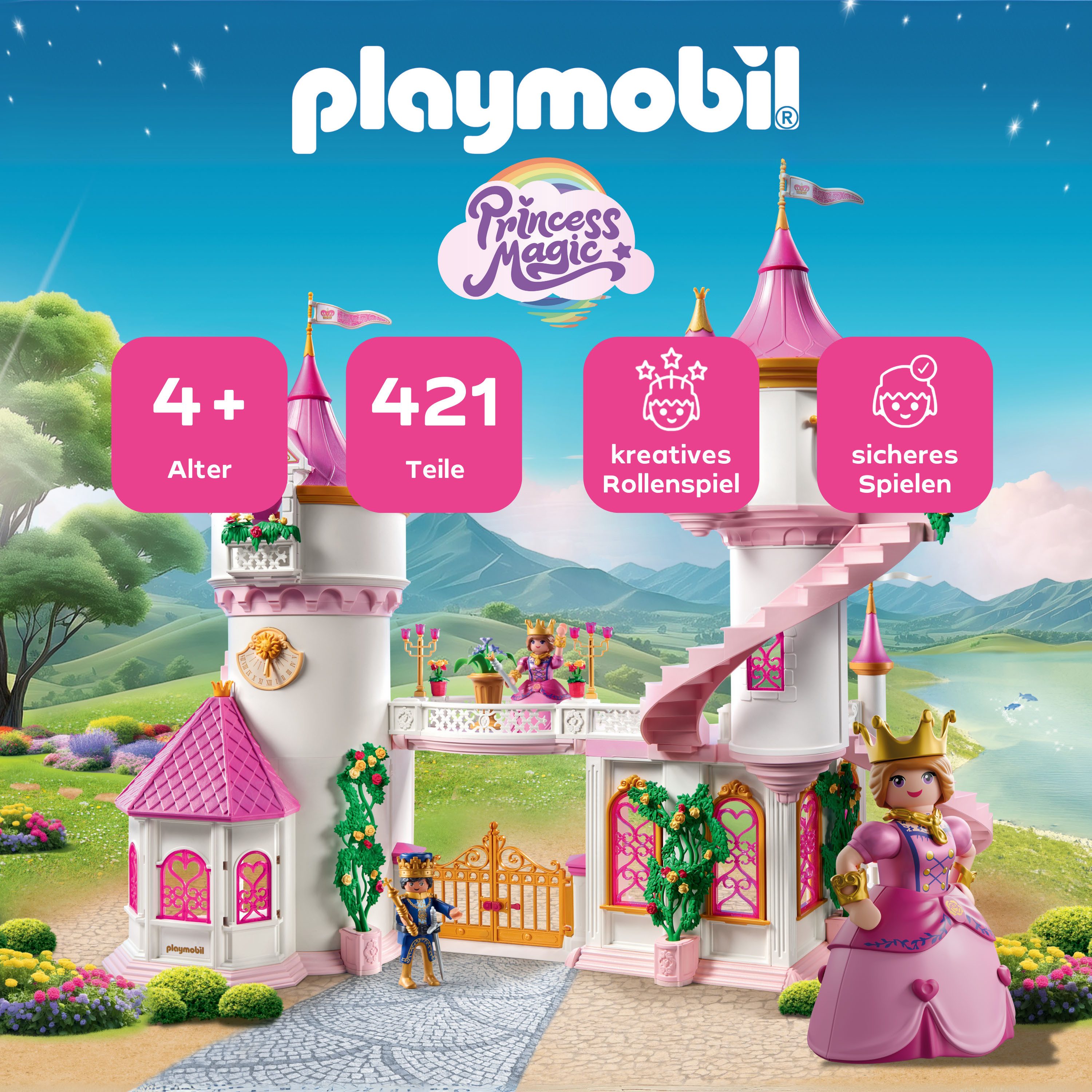 Playmobil® Prinzessinnenschloss mit Königspaar (71845), Playmobil Princess günstig online kaufen