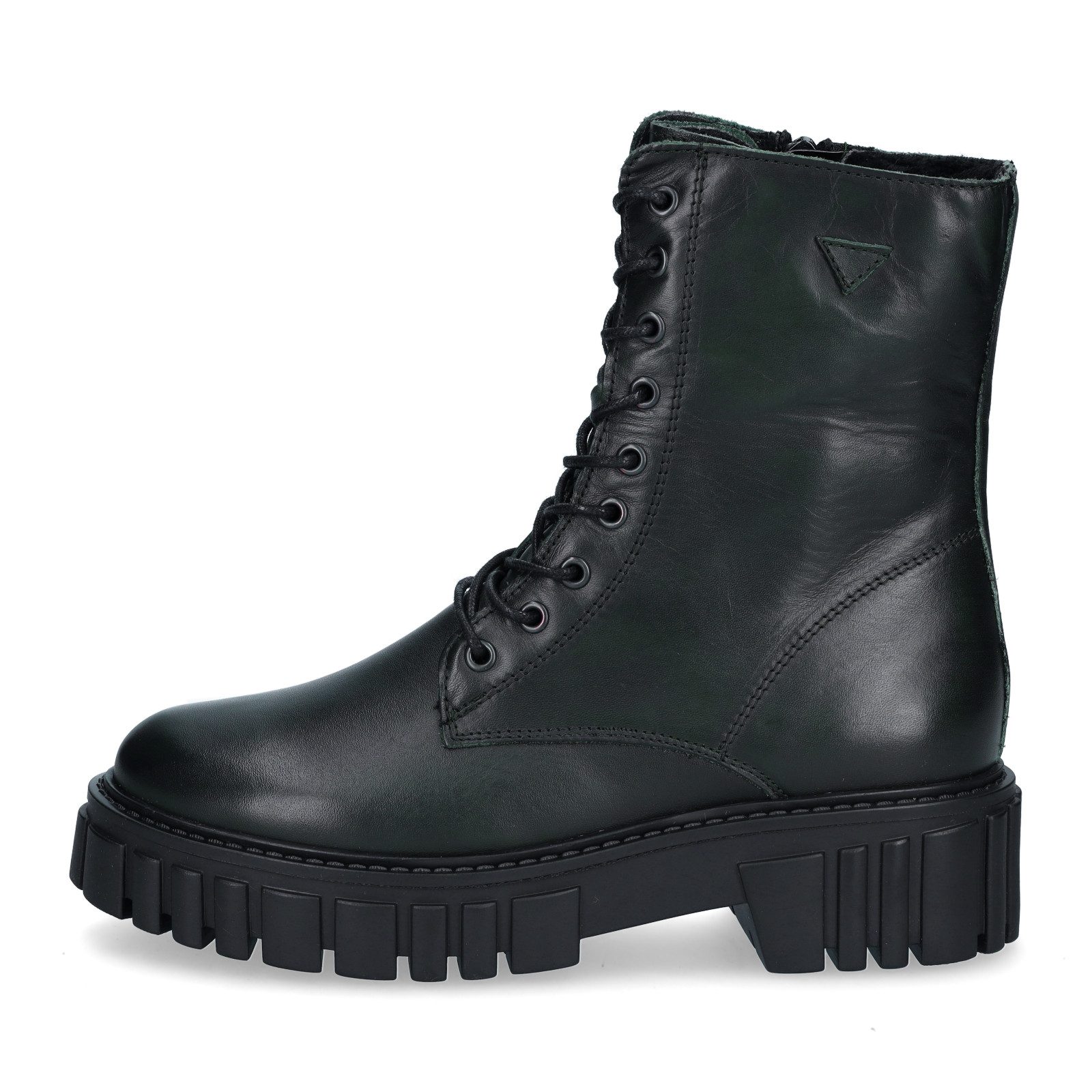 PALPA Palpa Damen Schnürstiefelette grün Stiefelette