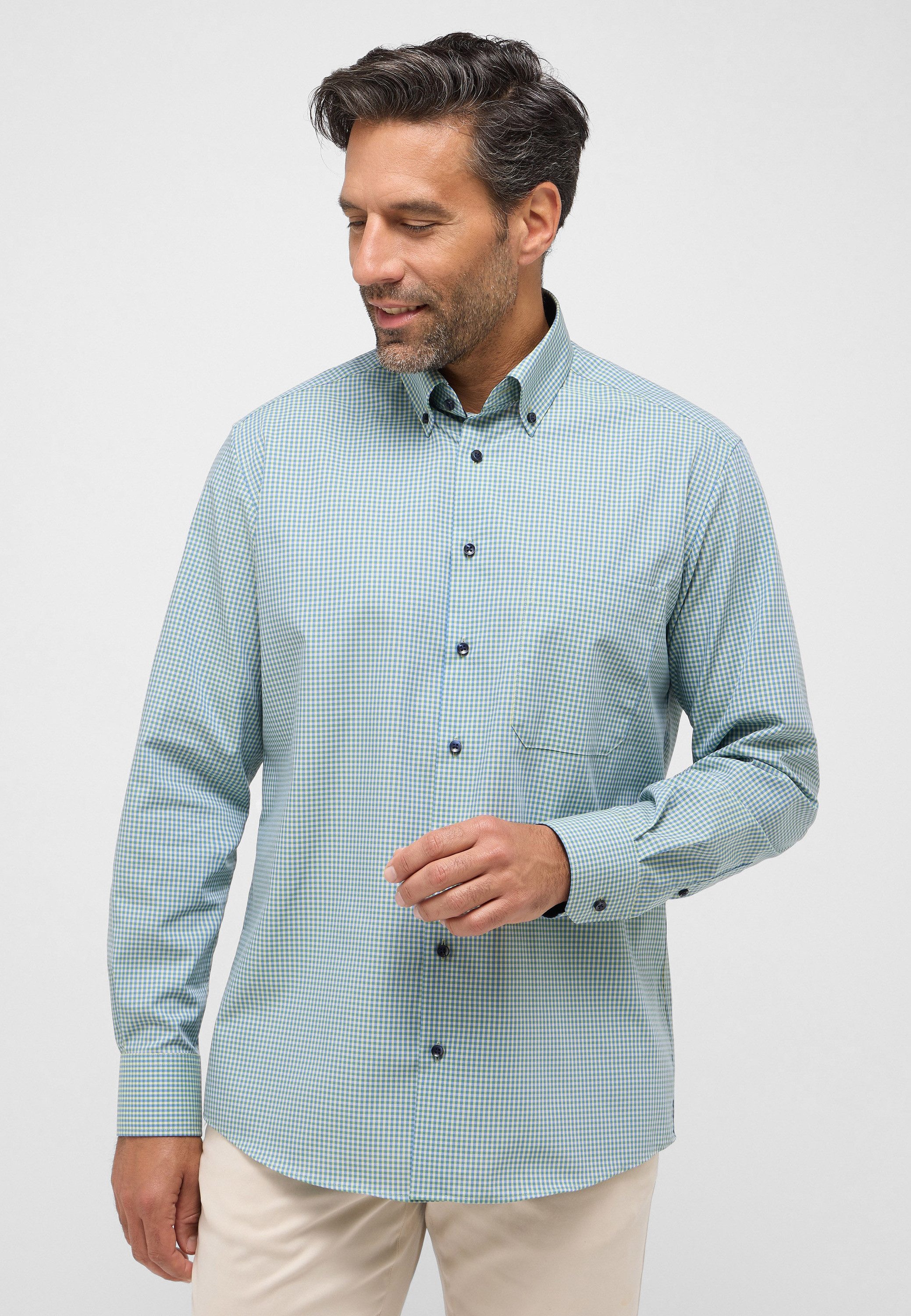 Eterna Langarmhemd COMFORT FIT NON IRON günstig online kaufen
