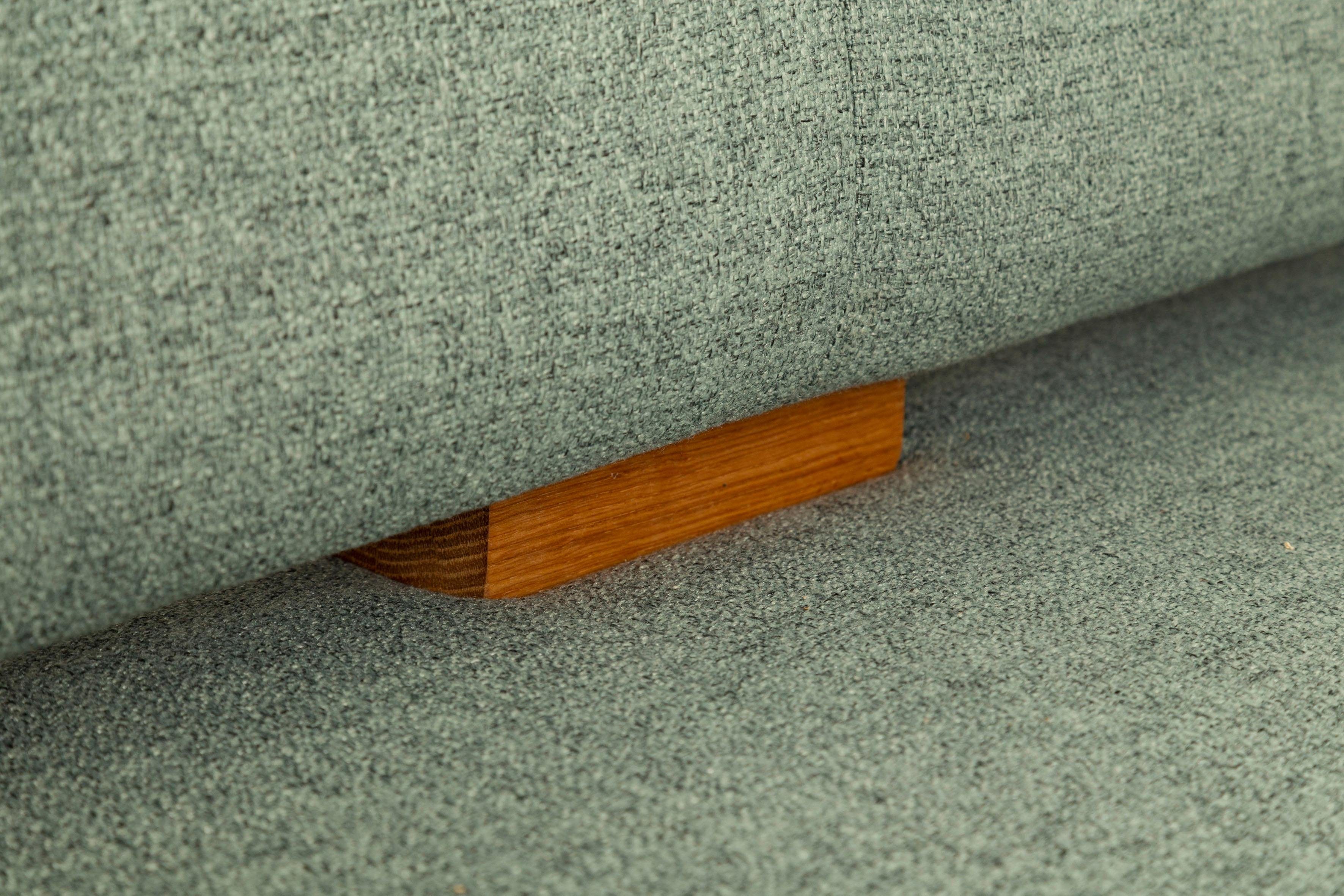 OTTO home Eckbank Ponza Polsterbank, Esszimmerbank, mit Massivholzgestell, Küchenbank in tollen Farben, Breite 201x161 cm – Bild 5 von 5