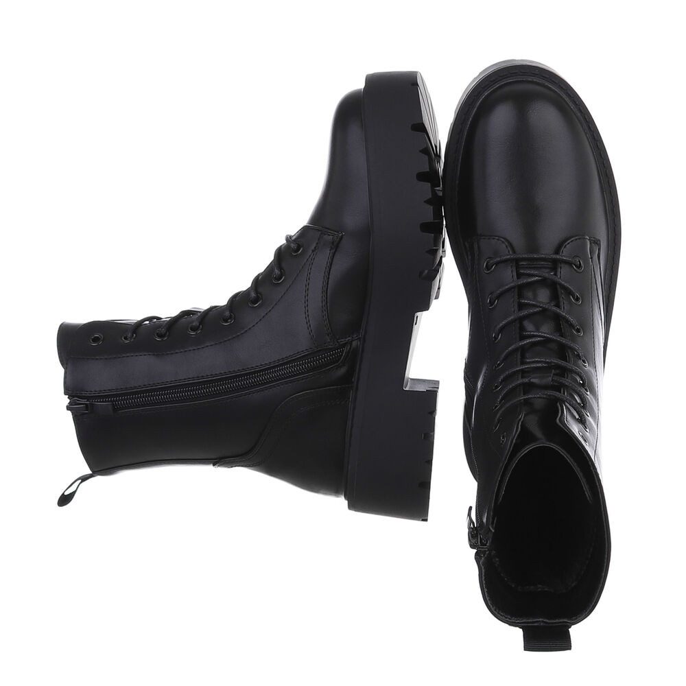 Ital-Design Damen Schnürschuhe Freizeit Schnürstiefelette (87124796) günstig online kaufen