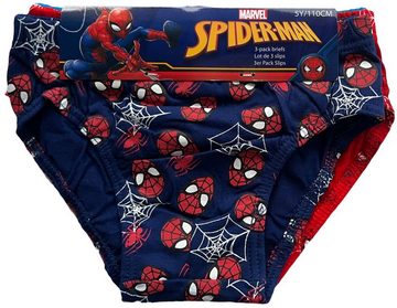 Spiderman Slip 9x Jungen Unterhosen SPIDER-MAN Set Slips Schlüpfer 98 104 110 116 128