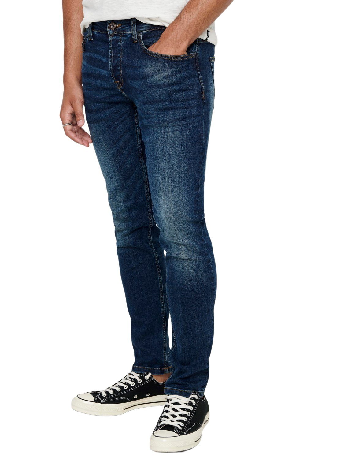 ONLY & SONS Straight-Jeans 5076 PK mit ONSWEFT Stretch