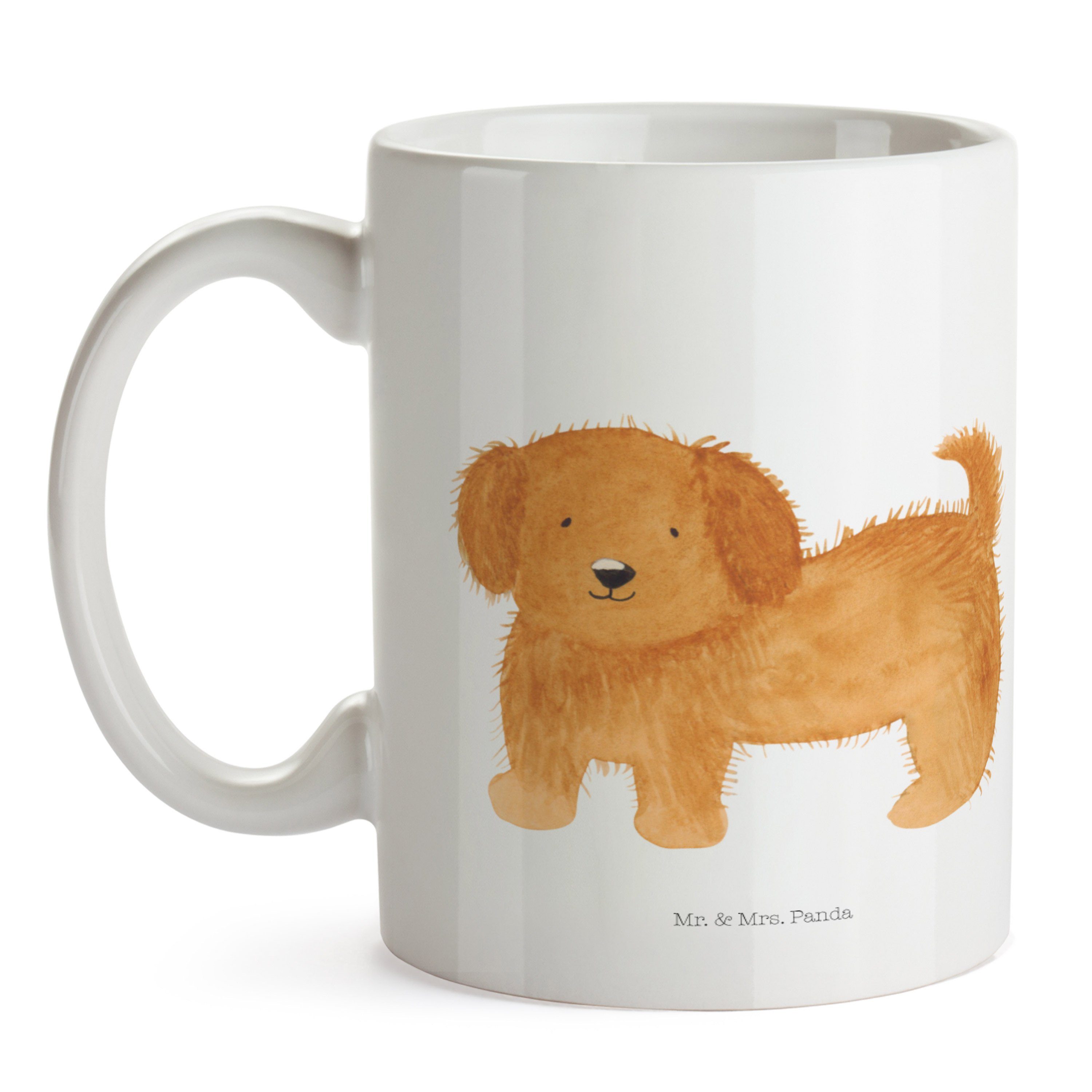 Mr. & Mrs. Panda Tasse Tass, - Hund Geschenk flauschig Tasse, - Weiß Keramik Hundebesitzer, Geschenk