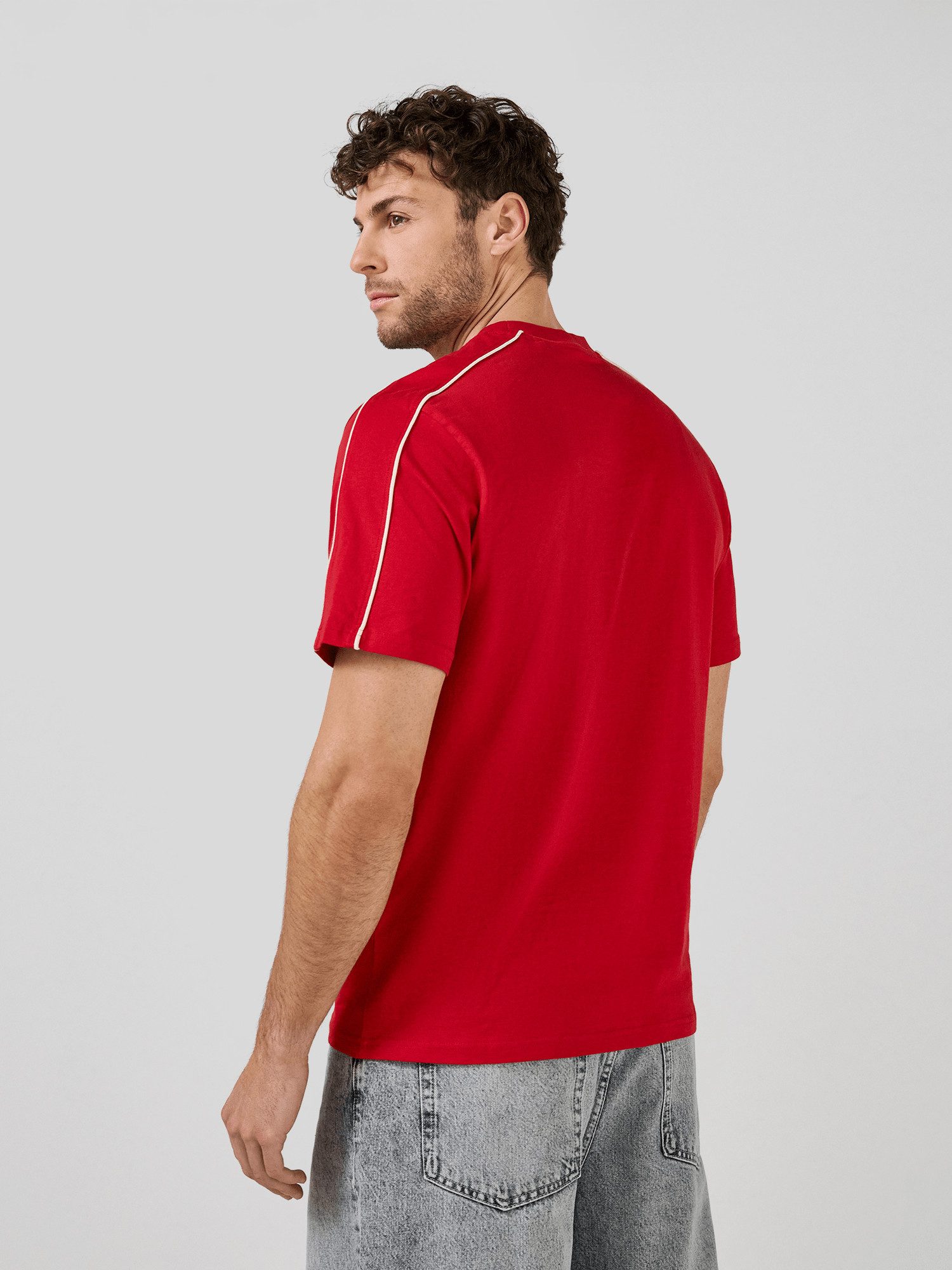 FC Bayern München T-Shirt FC Bayern München, T-Shirt Essentials, Herren, Rot