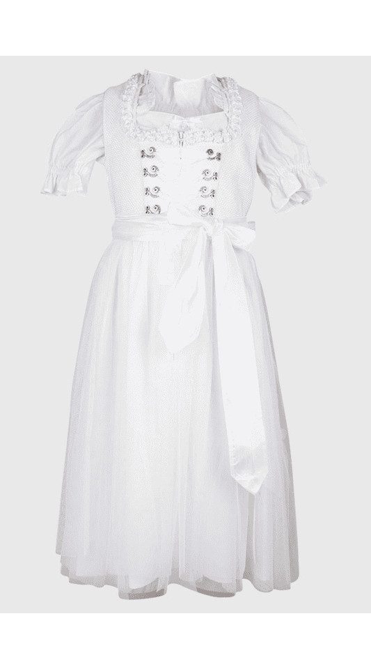 KRÜGER KIDS Dirndl Kinderdirndl Joana ecru