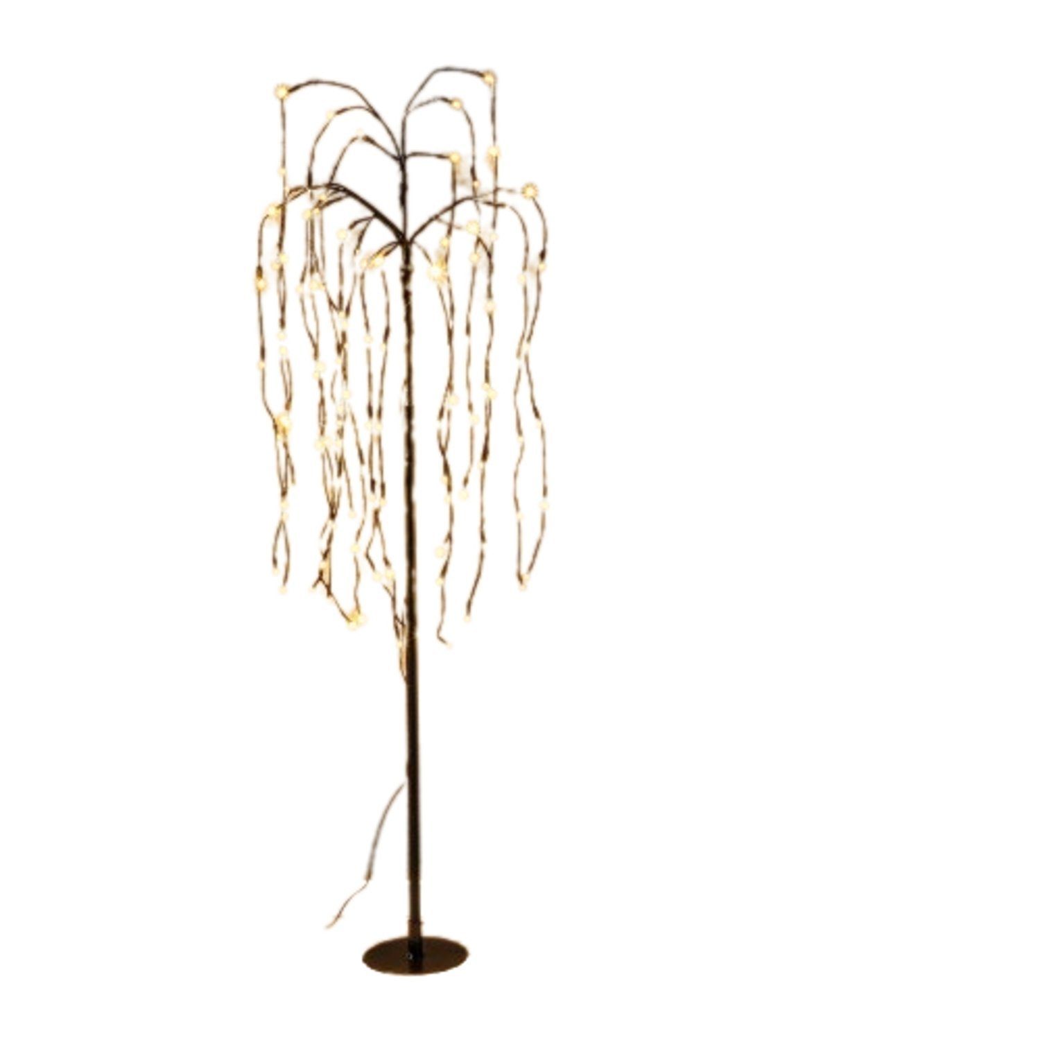 Gravidus LED Baum 108 LED Lichterbaum Leuchtbaum Dekobaum Weide beleuchtet  Beleuchtung