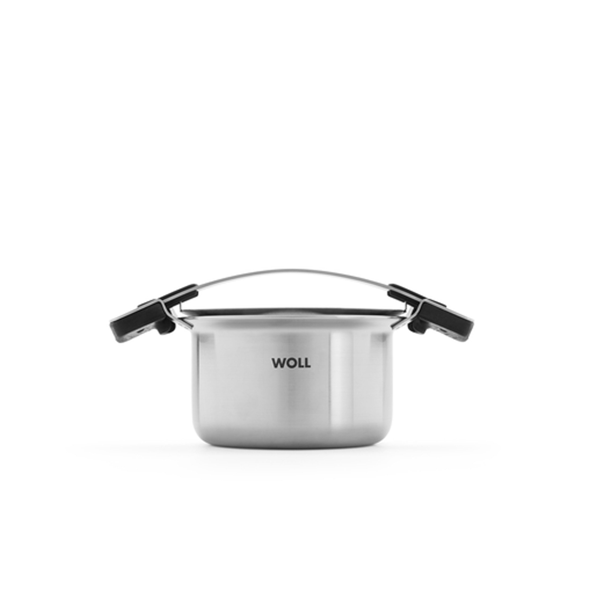 WOLL Kochtopf Topf "Concept Pro", Edelstahl (inkl. Glasdeckel, 2-tlg., in verschiedenen Größen), Induktionsgeeignet