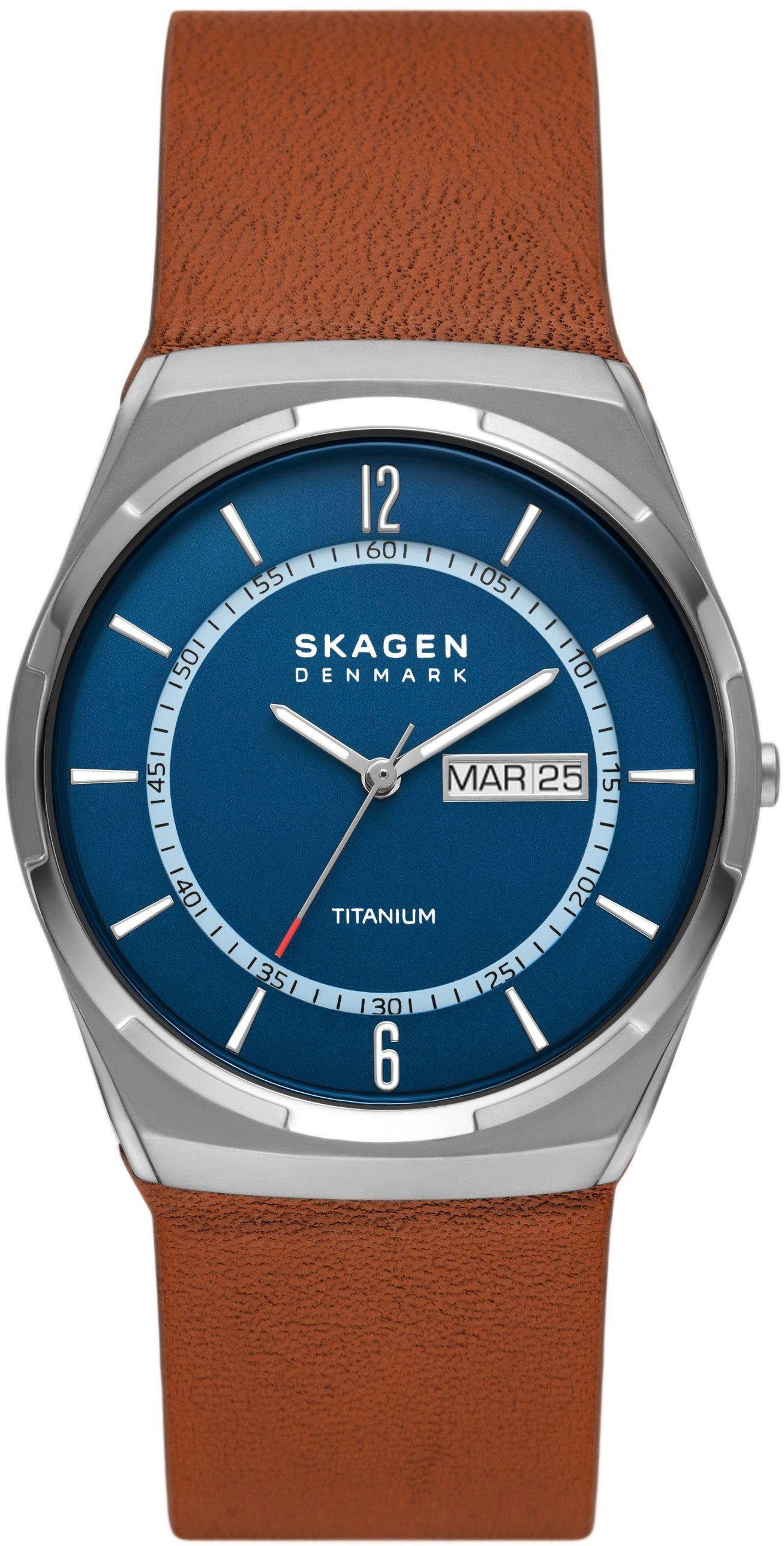 SKW6906 Quarzuhr Skagen MELBYE TITANIUM,