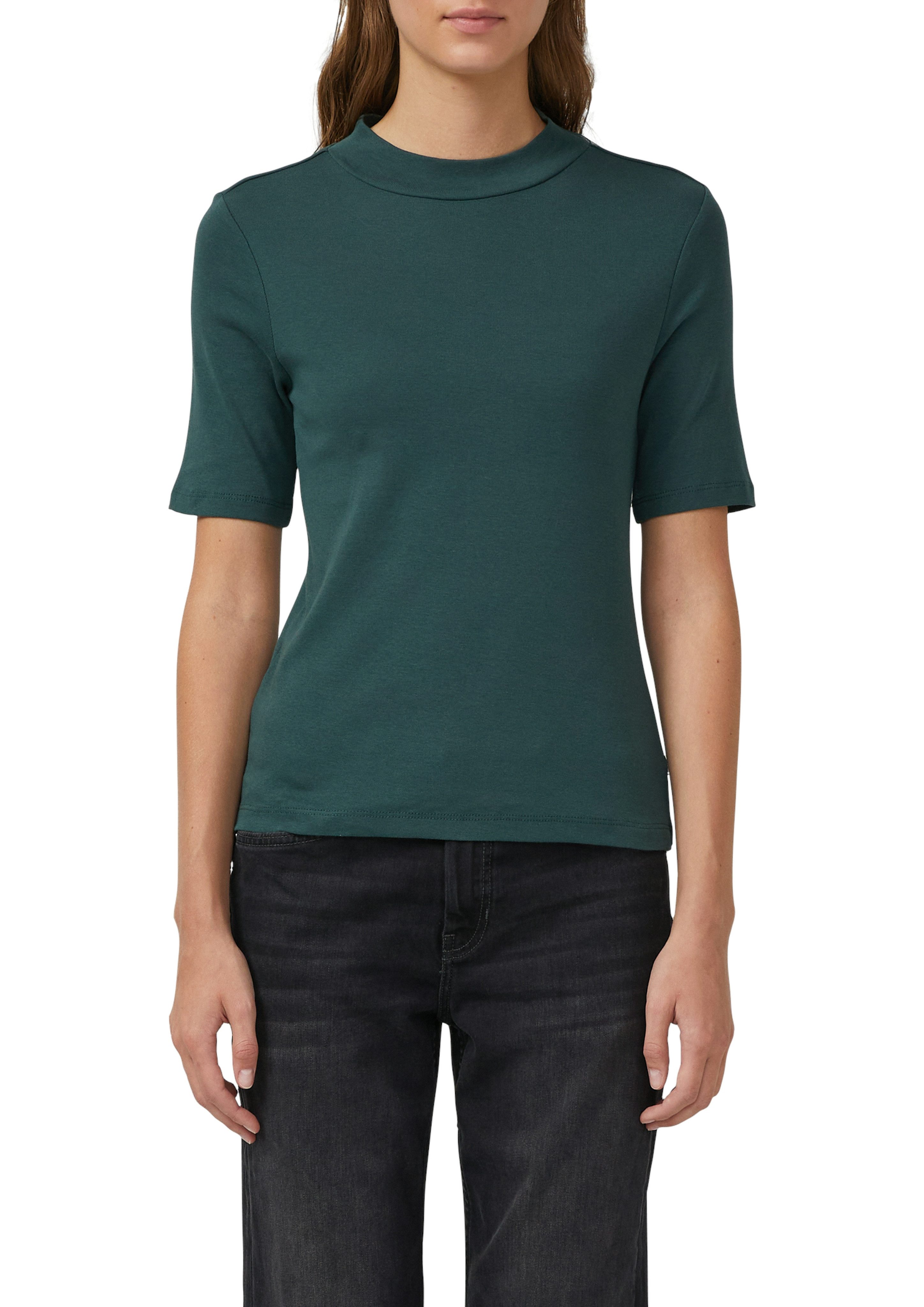 s.Oliver T-Shirt Sommershirt mit Stehkragen und günstig online kaufen