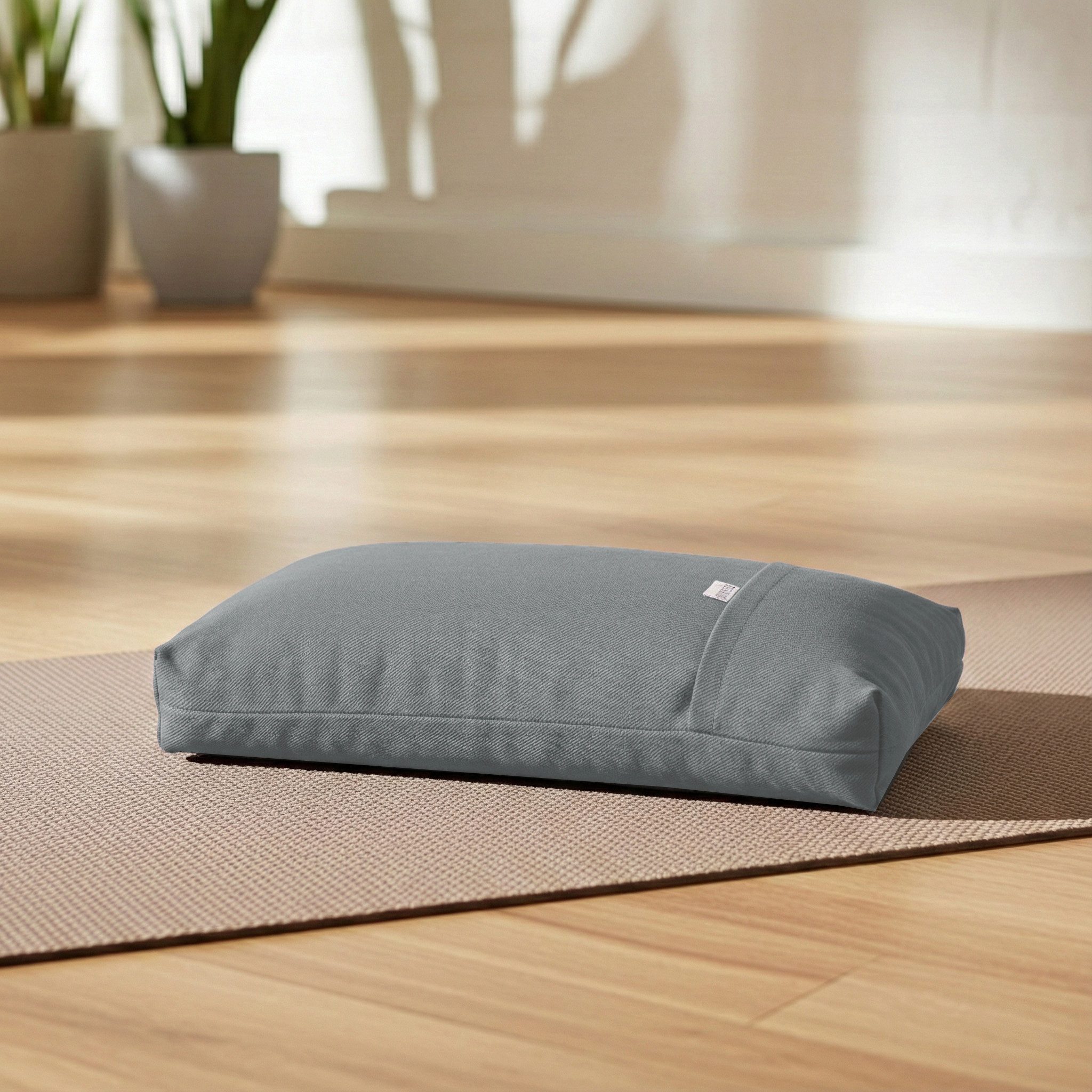 Yogistar Yogakissen Yogakissen - klein, Leichtes Sitzkissen, ideal für Asanas, mit Kapok oder Dinkelspelz