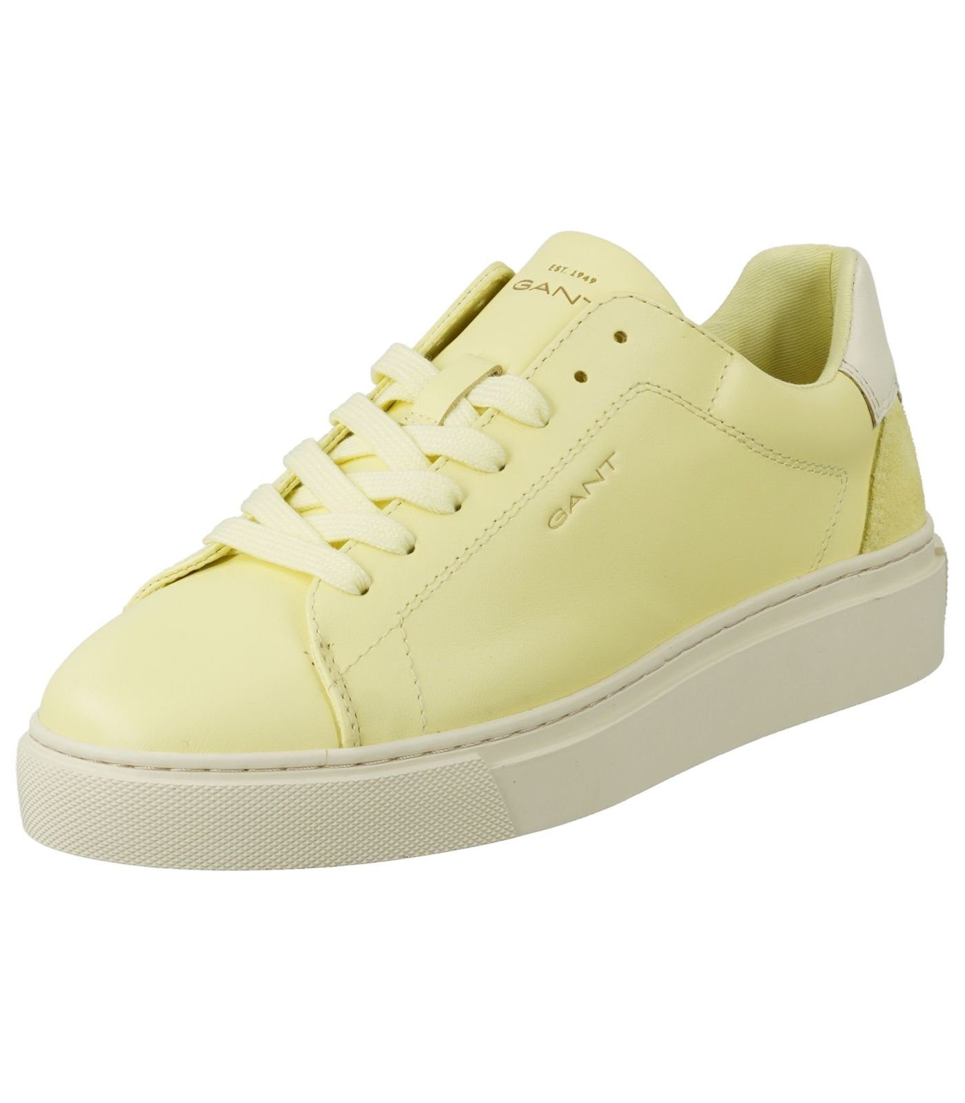 Gant Sneaker Leder Sneaker Gelb