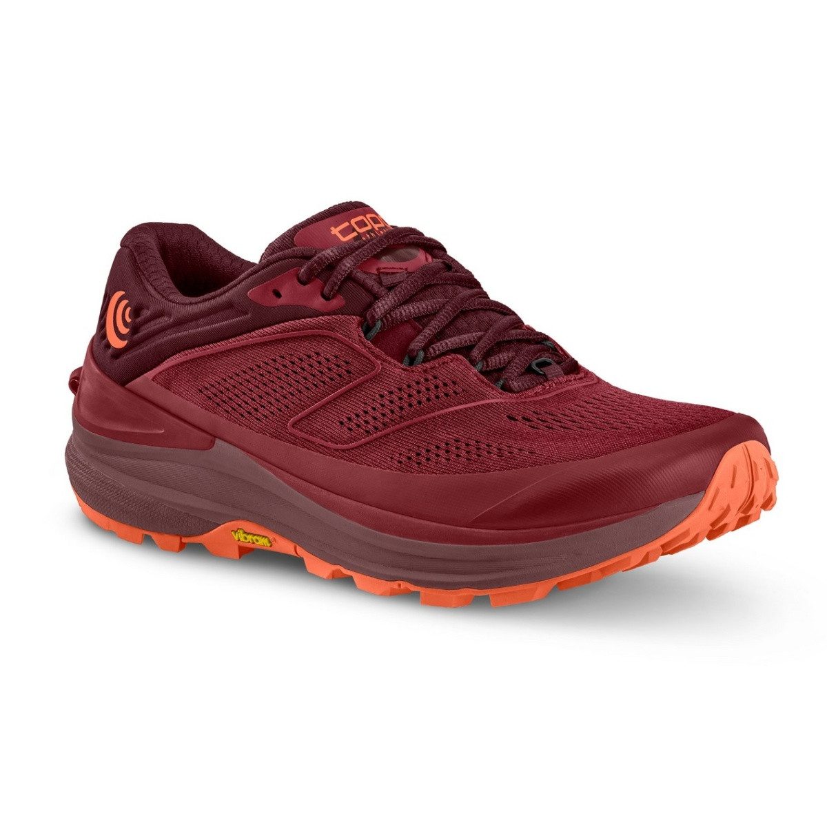 Topo Ultraventure 2 (Dämpfung, Langstrecke) dunkelrot/orange Damen Laufschu günstig online kaufen
