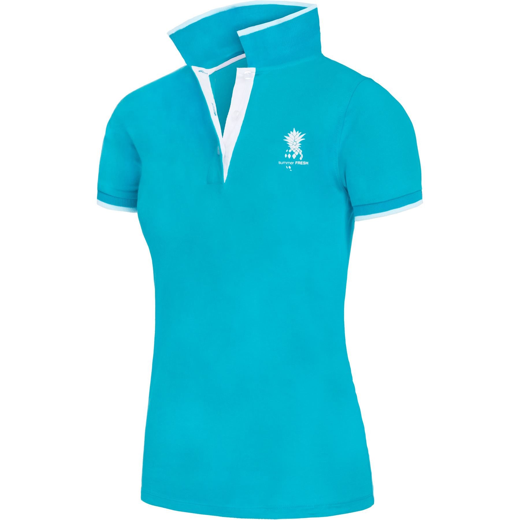 Nebulus Poloshirt SINES, F381 - Damen, türkis, M/38 günstig online kaufen