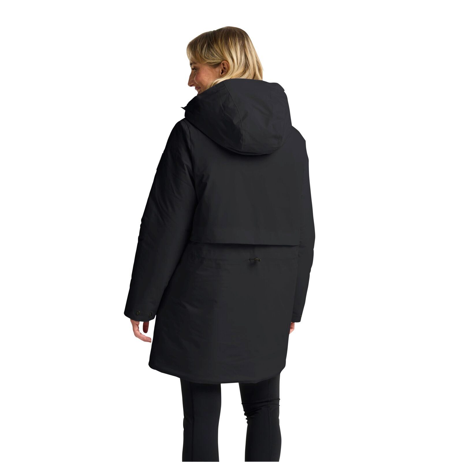 Jack Wolfskin Regenjacke Frost Haven (warm, wasserdicht) schwarz Damen – Bild 2 von 5