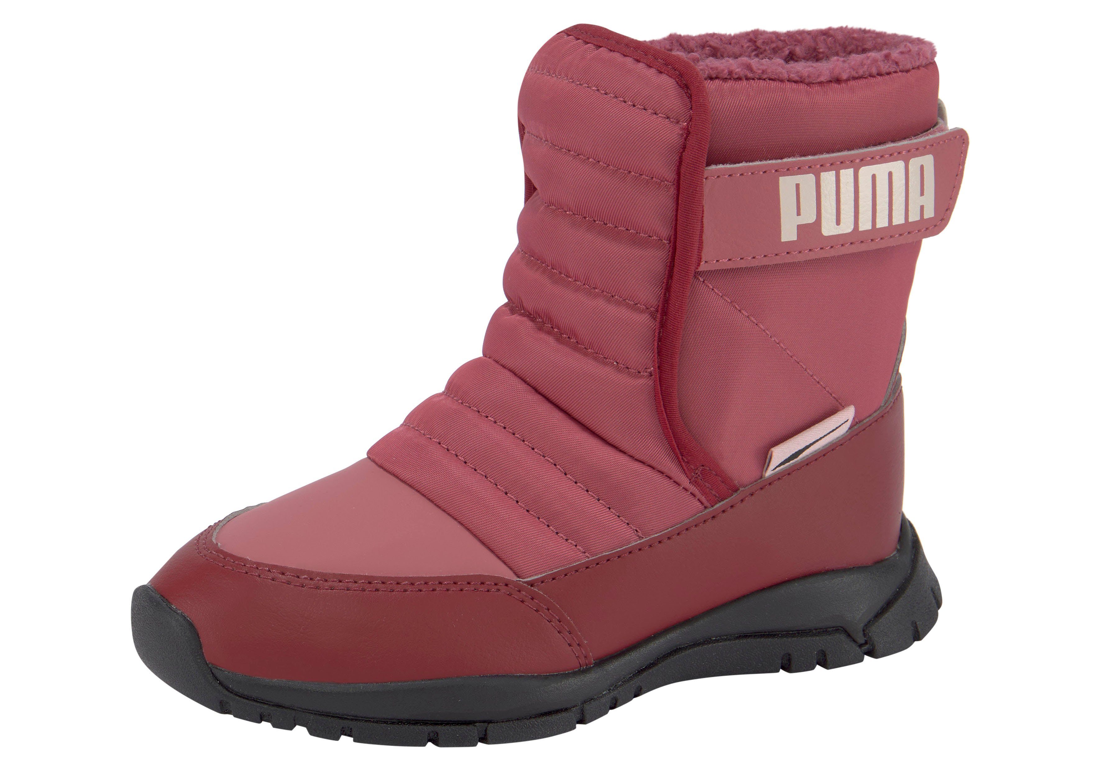 PUMA NIEVE Klettverschluss WTR Winterboots Mauvewood-Lotus AC mit BOOT PS