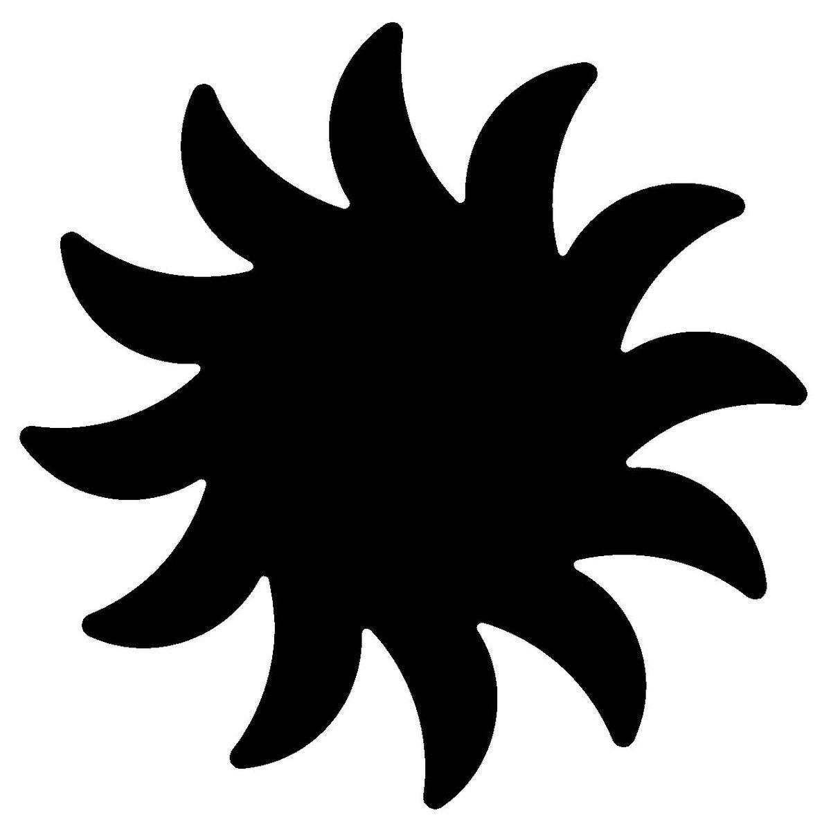 Werner Dorsch Locher Motivlocher groß Sonne 2,4x2,4cm