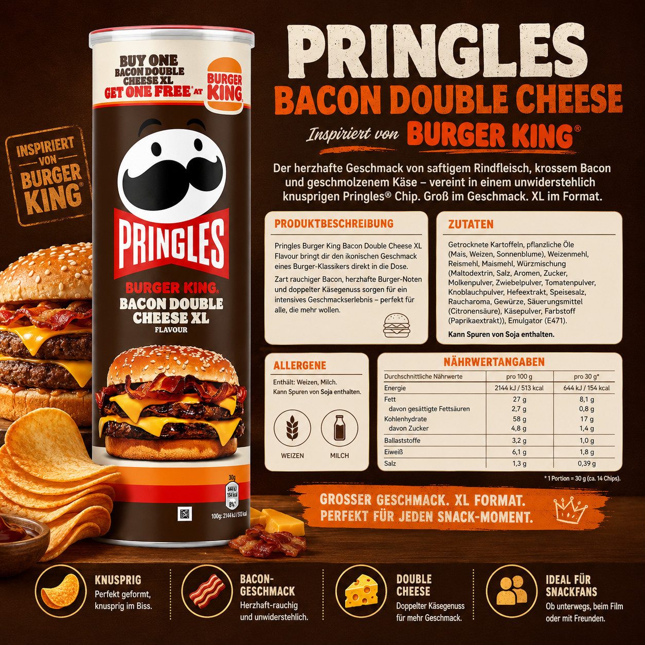 Pringles Süßigkeit Pringles Set