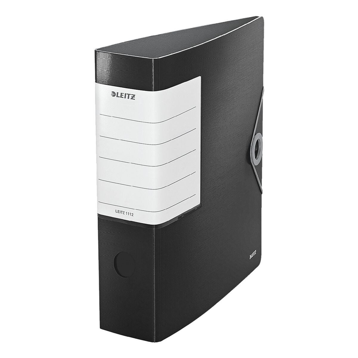 LEITZ Aktenordner 180° Solid 1112, Ordner breit, auswechselbares Rückenschild