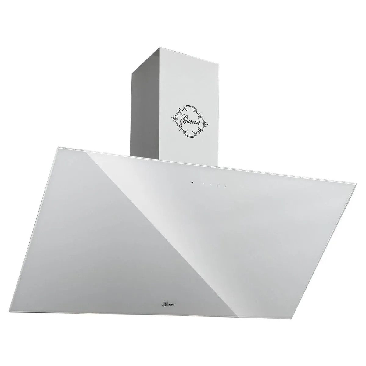 Kopffreihaube GCH 286 WH 9 Prime N+Kohlefilter, Dunstabzugshaube 90 cm,1000m³/h
