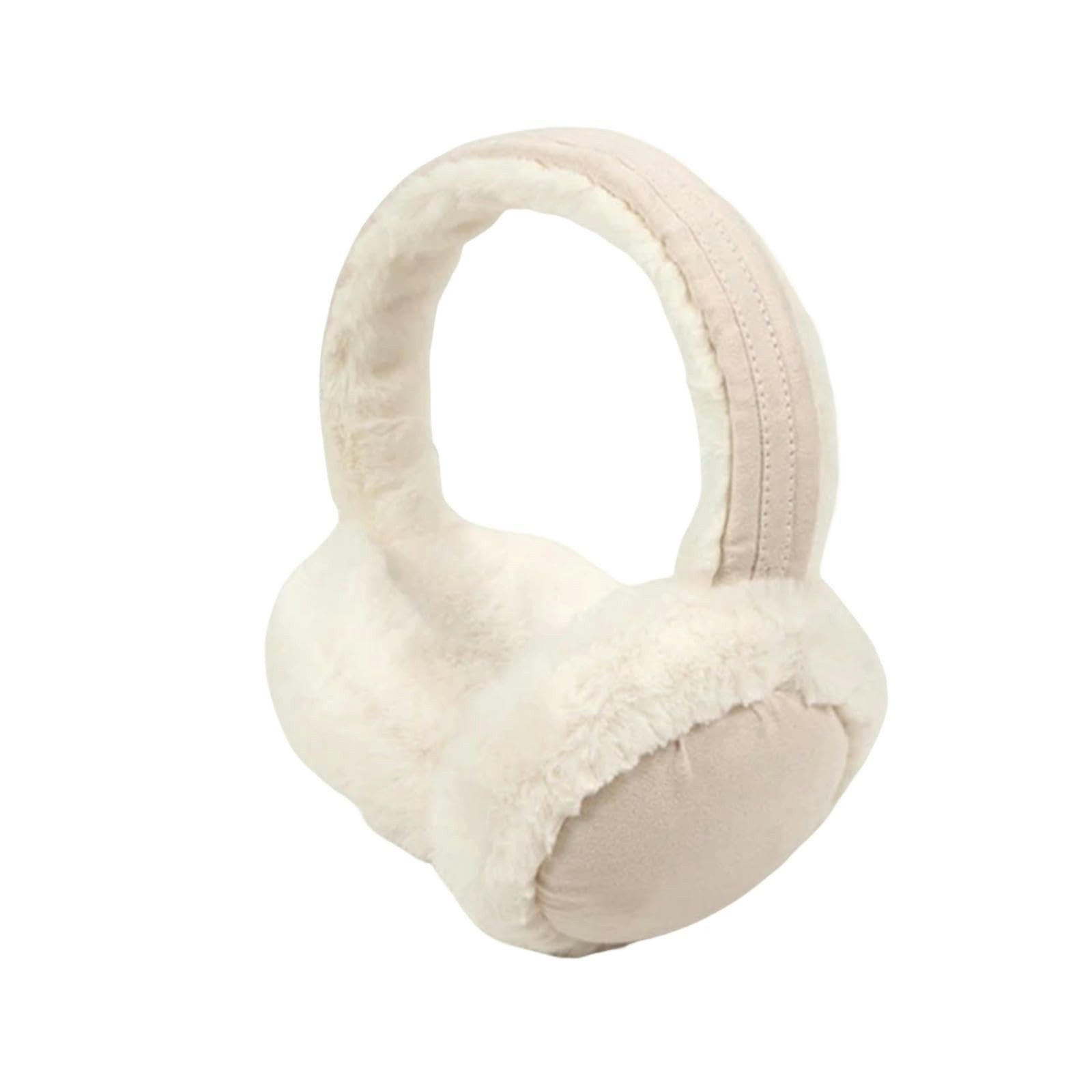 Bextsrack Ohrenwärmer Winter Ohrenschützer Faltbare Waschbar Plüsch Ohrenschützer warme Kälteschutz Kalte Winterzubehör Outdoor Ohrenmuscheln