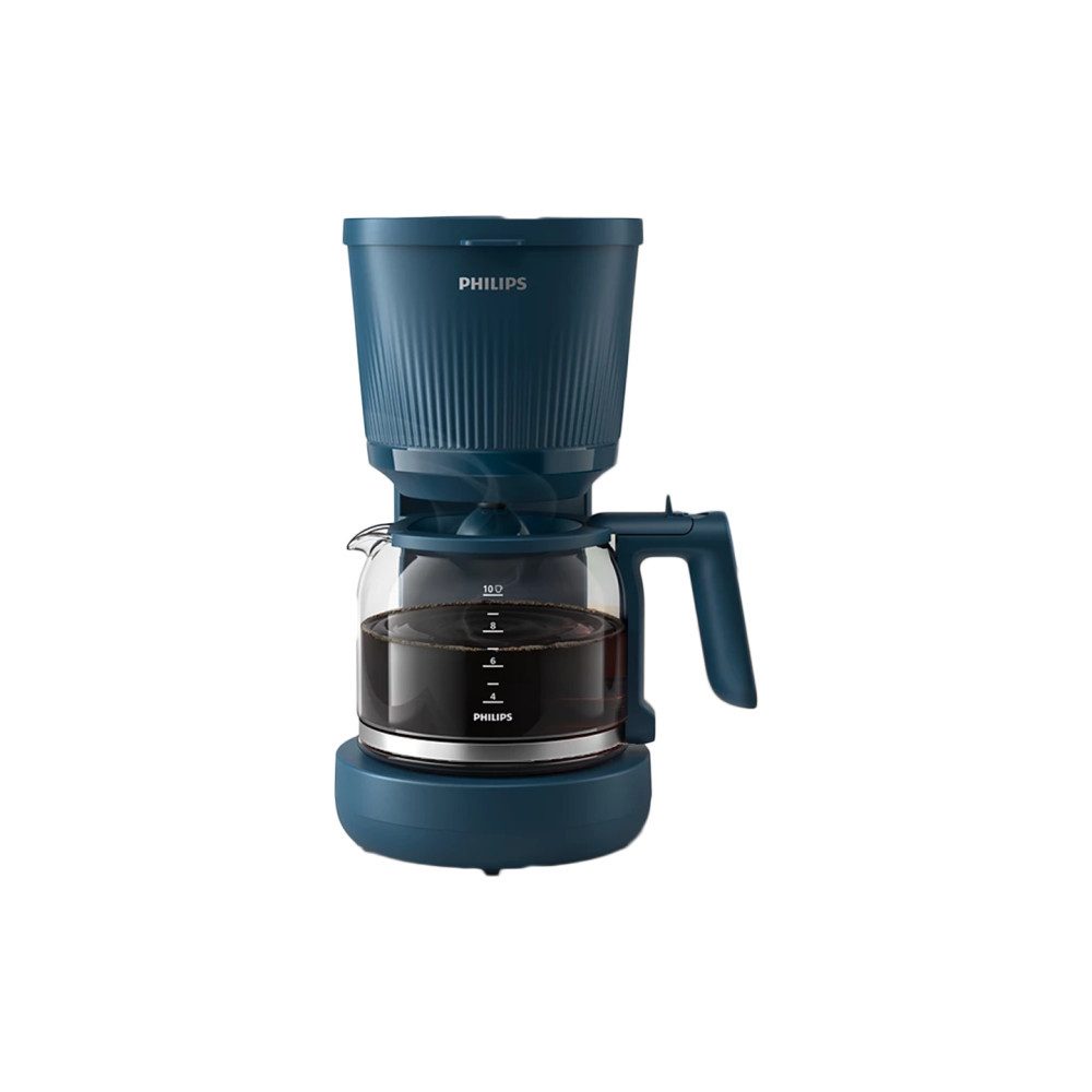 Philips Wasserhahn-Wasserfilter Philips Serie 3000 HD7411/70 Filterkaffeemaschine mit Glaskanne - Blau