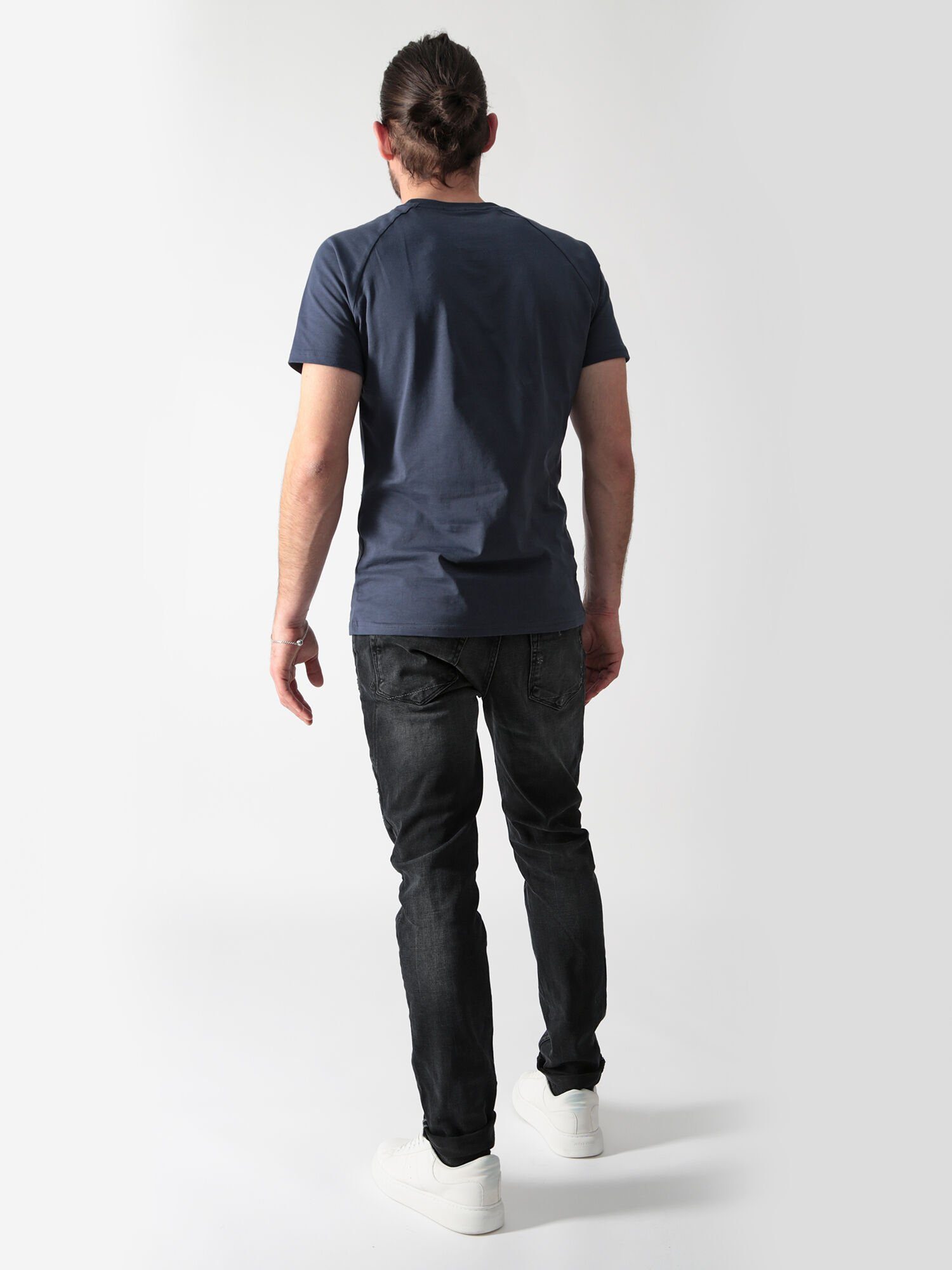 Denim Black Tragekomfort Noughty Alvin Angenehmer Miracle of Tapered-fit-Jeans