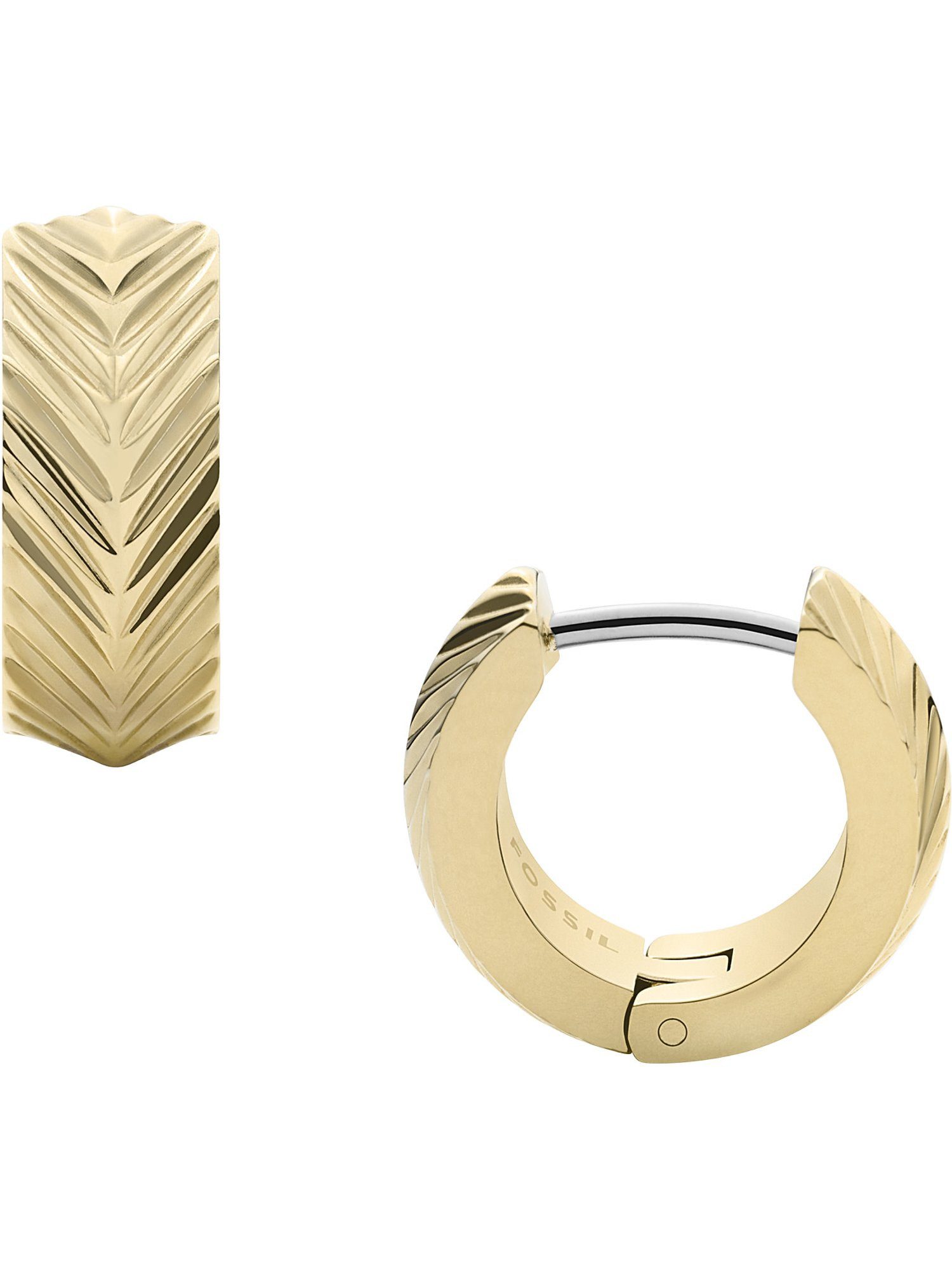 Fossil Paar Creolen Fossil Damen-Creolen...