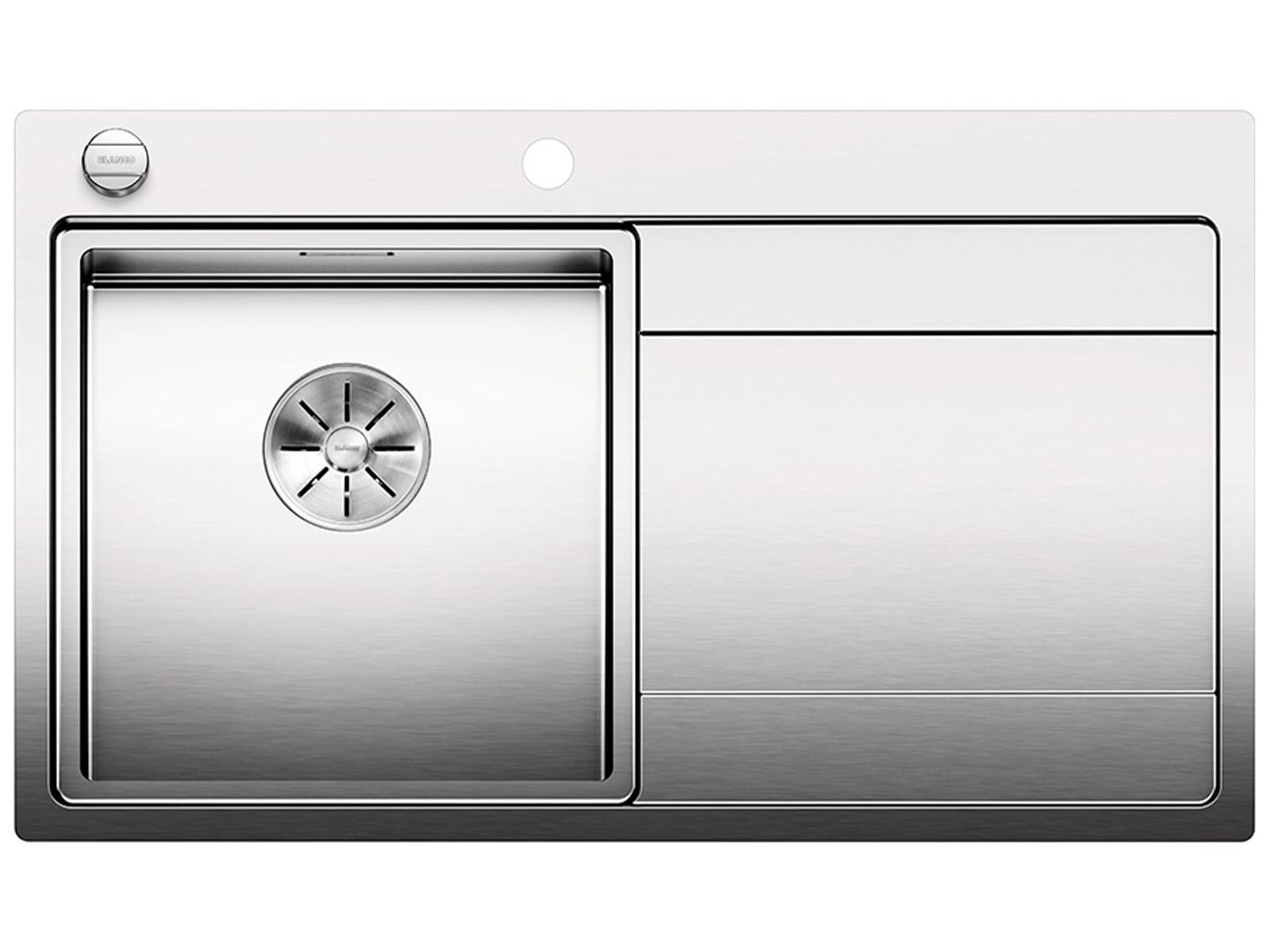 Blanco Edelstahlspüle, rechteckig, 86/51 cm, (1 St)
