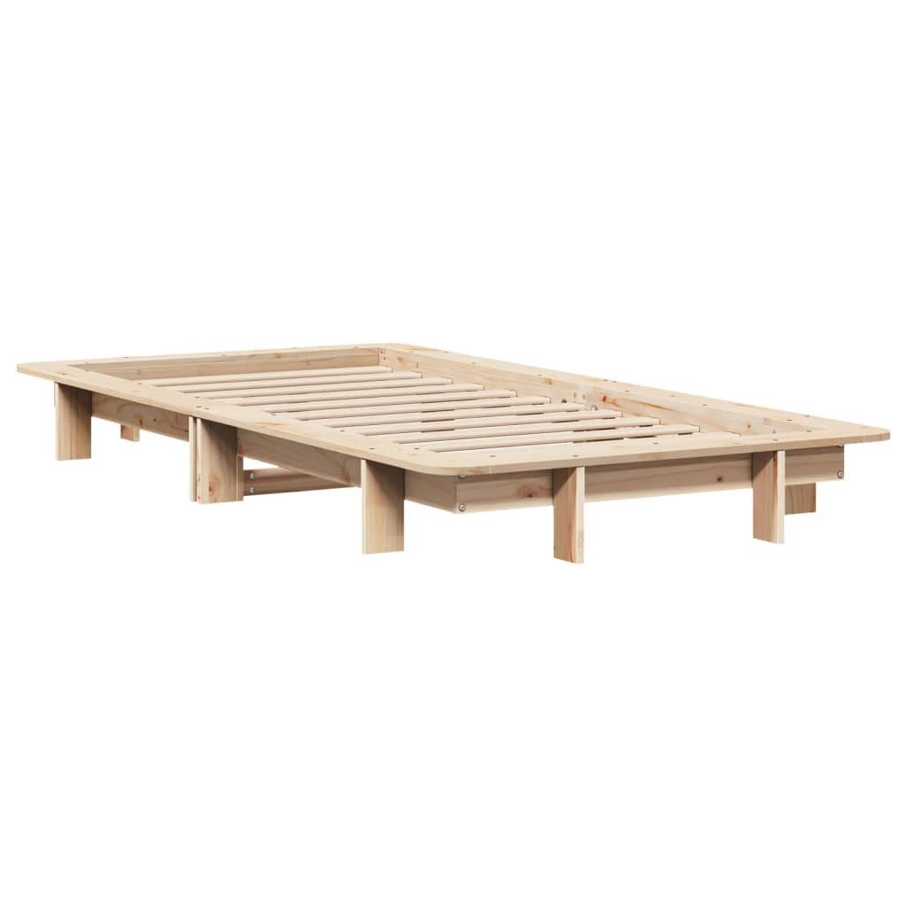 vidaXL Bett Massivholzbett ohne Matratze 90x190 günstig online kaufen