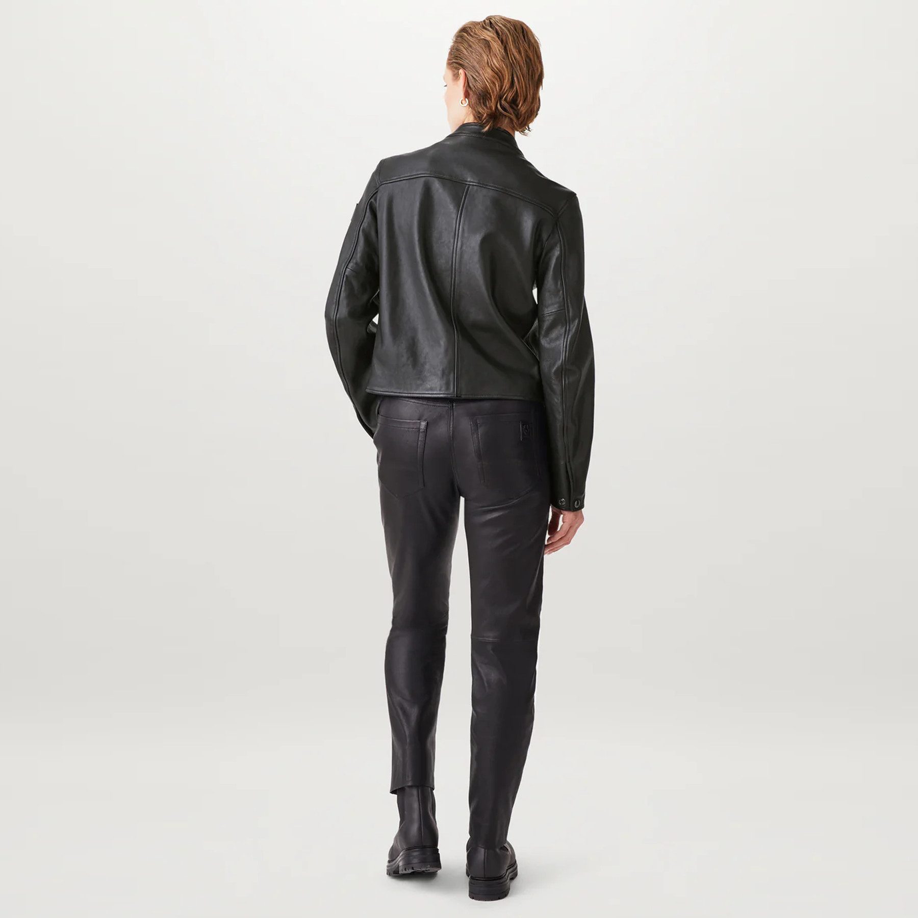 Belstaff Lederjacke BELSTAFF Lederjacke PINE - Schwarz