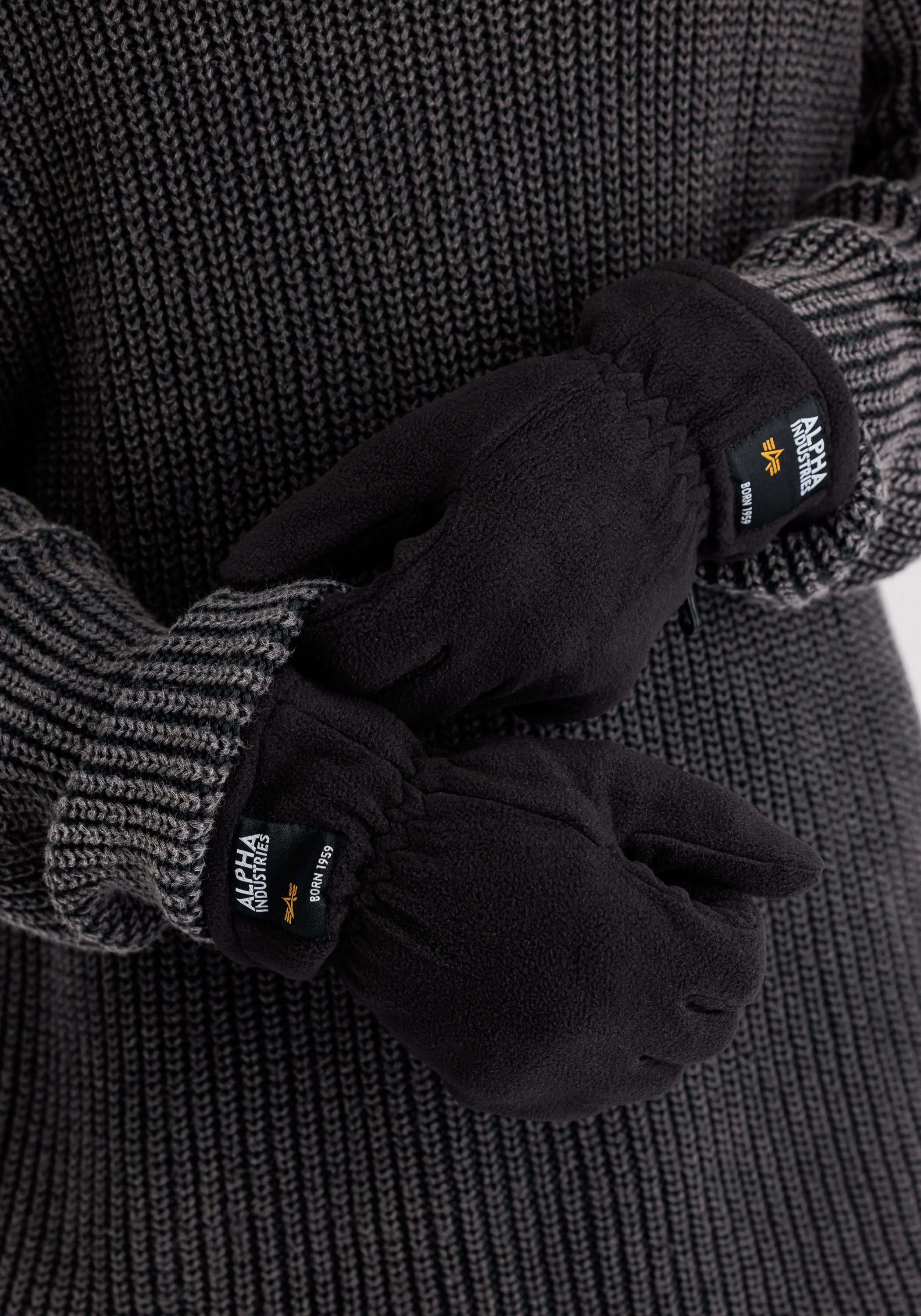 Alpha Industries Multisporthandschuhe Label Fleece Gloves günstig online kaufen
