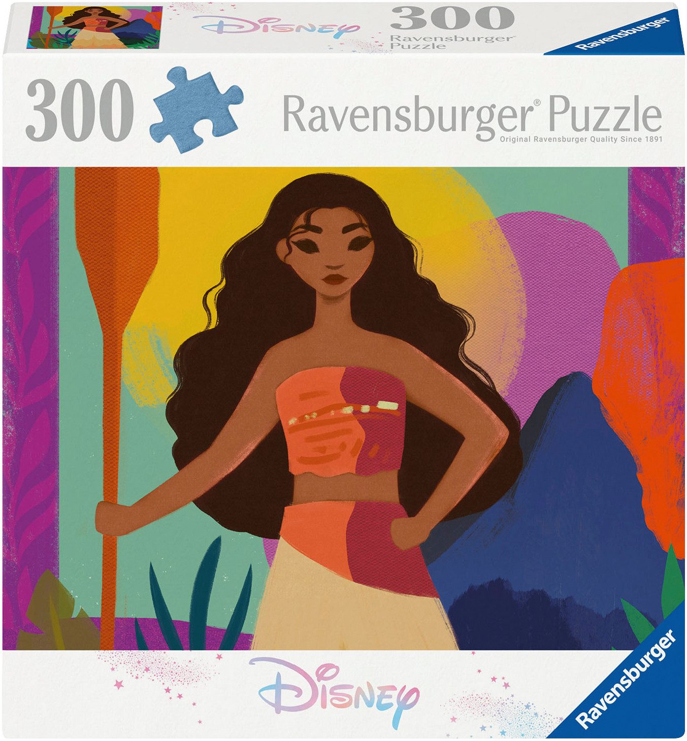 Ravensburger Puzzle Disney Classics, Moana, 300 Puzzleteile, Made in Europe