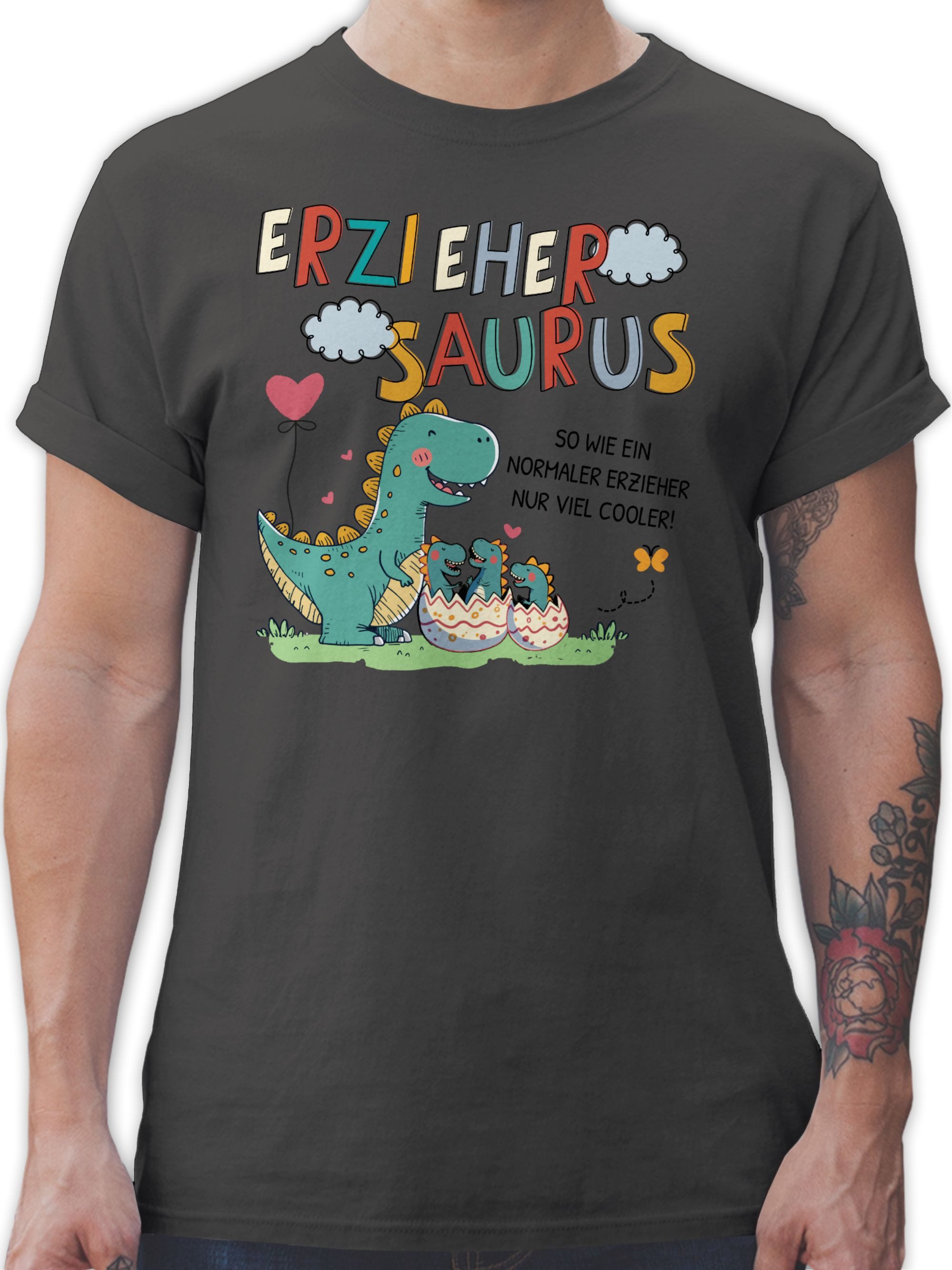 Shirtracer T-Shirt Erziehersaurus - So wie günstig online kaufen