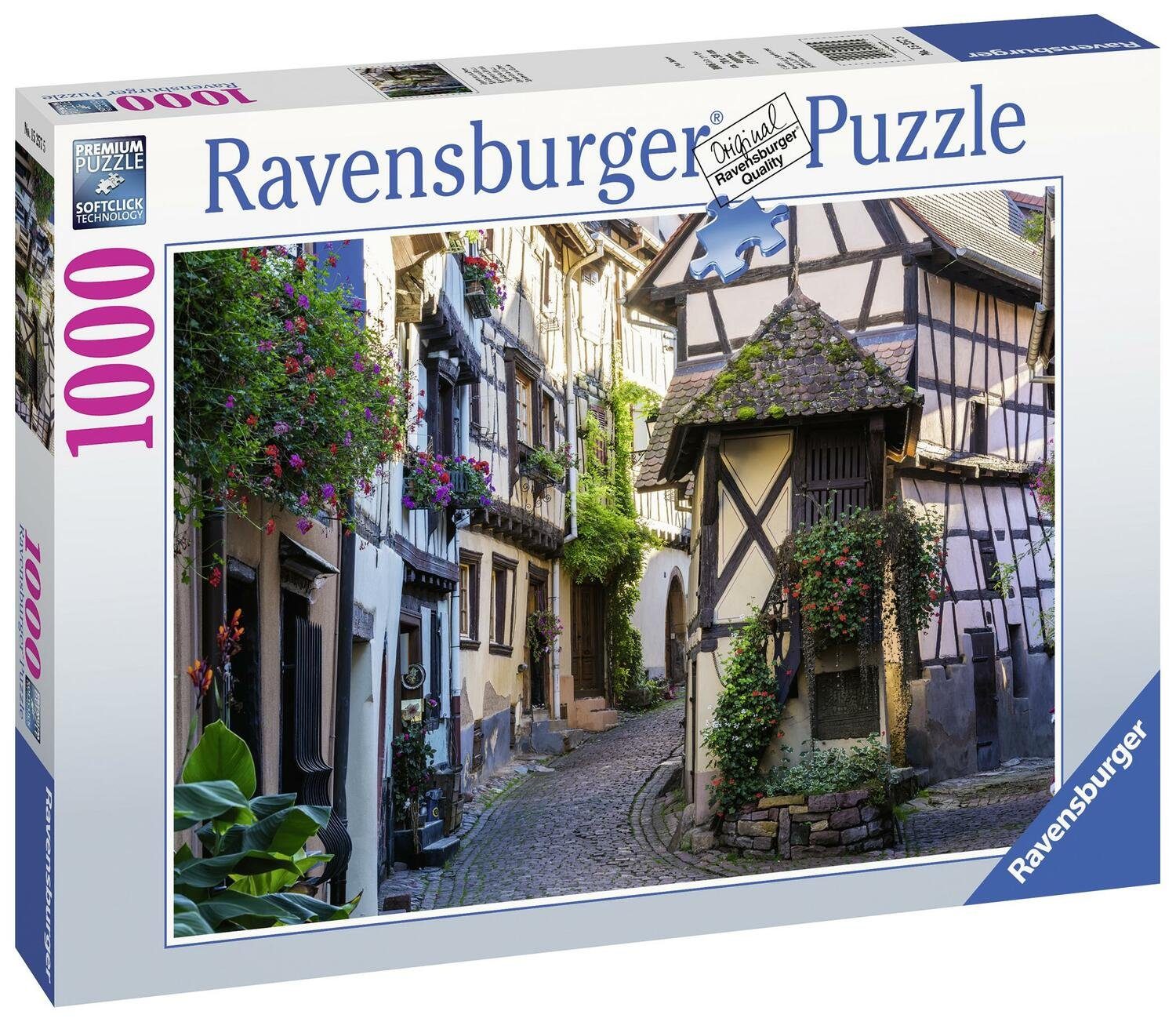 Puzzleteile Elsass Puzzle Eguisheim 1000 Teile, Puzzle 1000 Ravensburger im