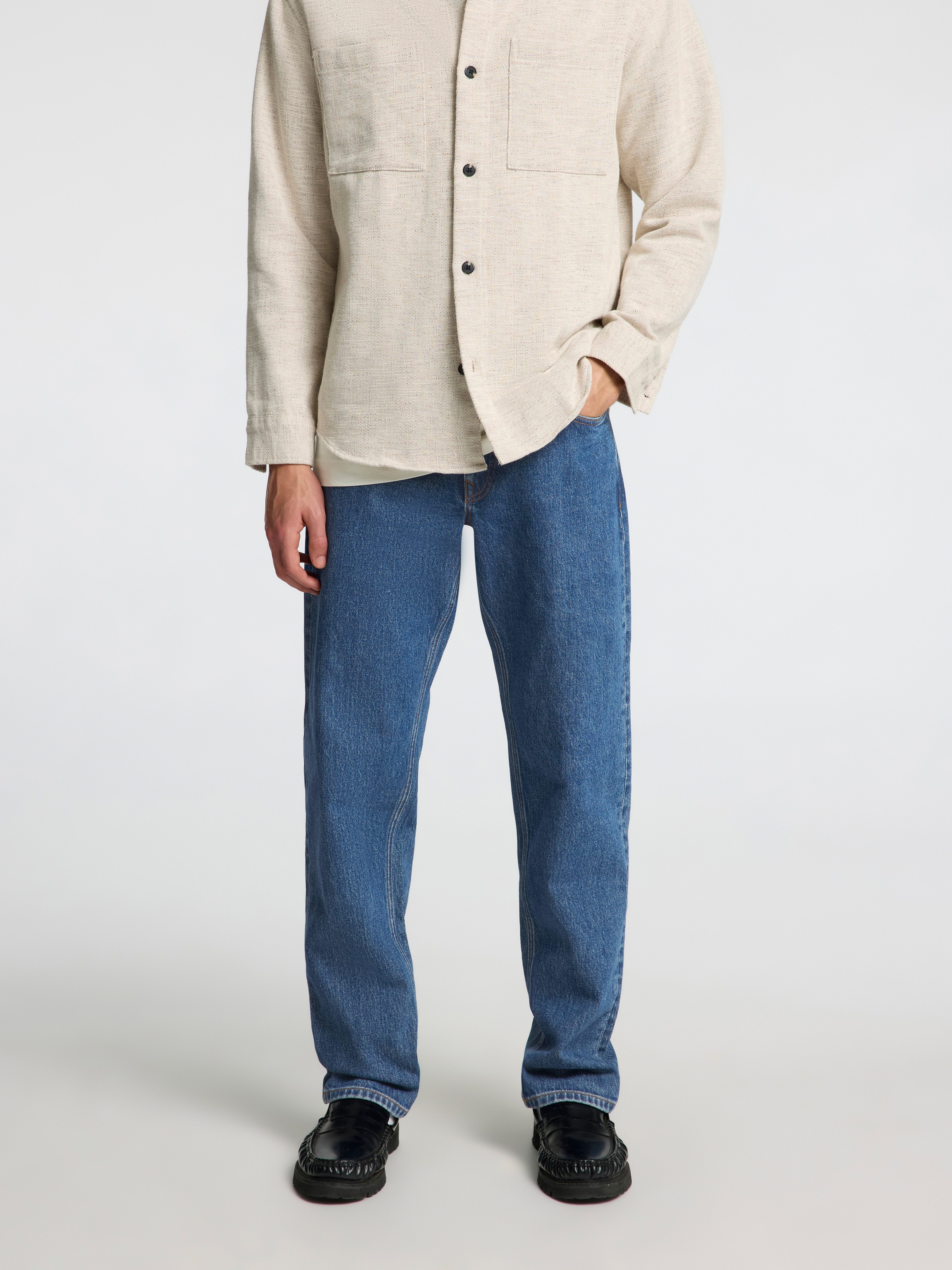 SELECTED HOMME Straight-Jeans SLH196-STRAIGHT BEN KORI günstig online kaufen