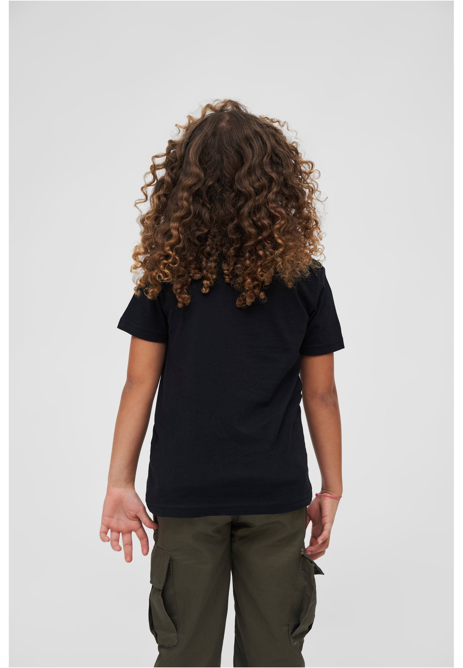 Brandit Kurzarmshirt Kinder Kids T-Shirt (1-tlg) black