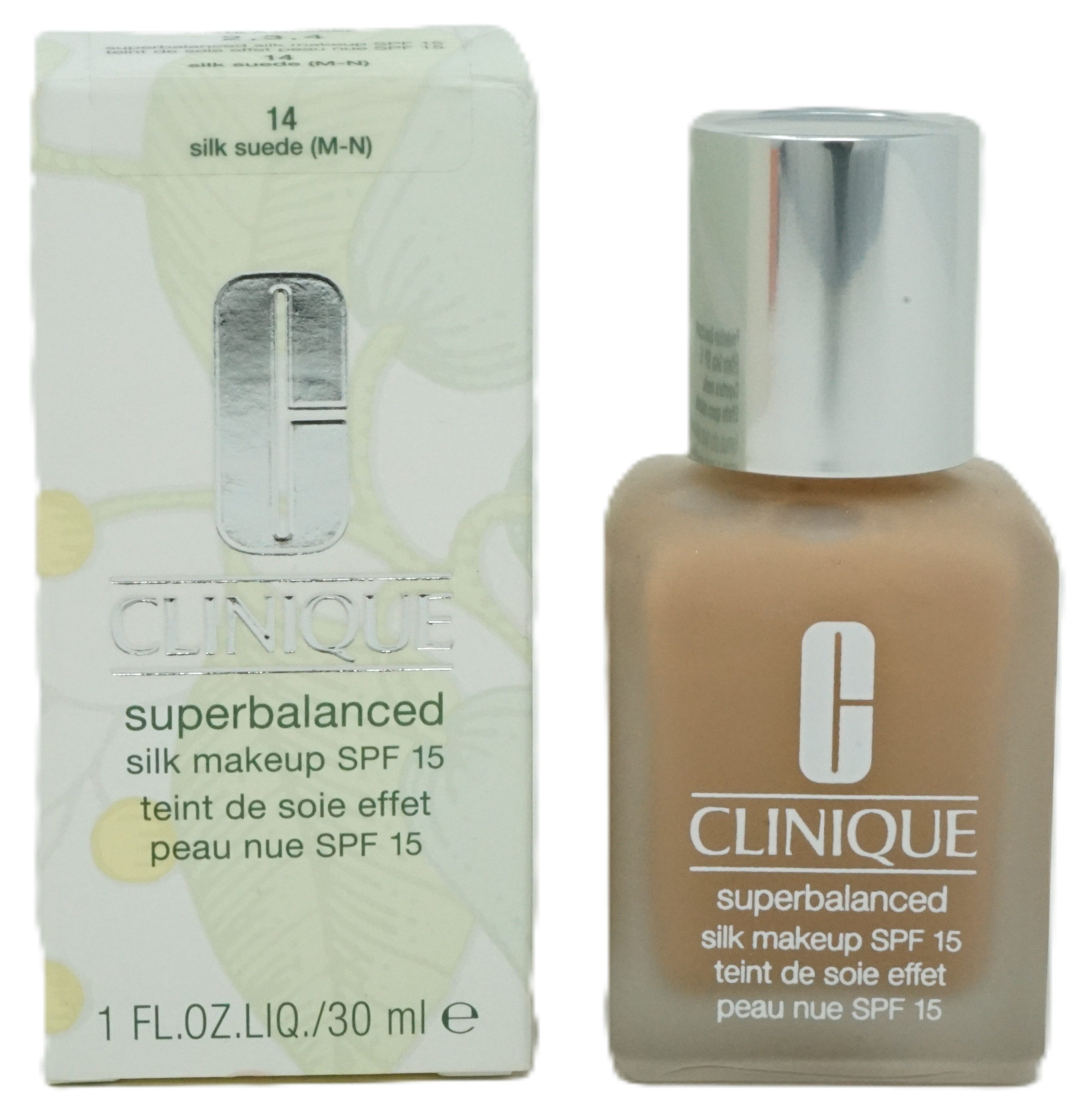 CLINIQUE Foundation Clinique superbalanced slik Makeup SPF15 30ml 14 silk suede (M-N)