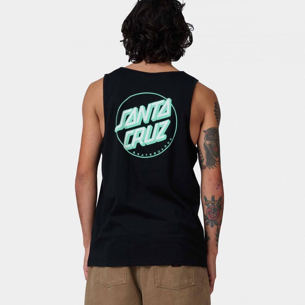Santa Cruz Tanktop - Ärmelloses Shirt - Baumwoll Tanktop - Skate Tanktop mit Logo Print