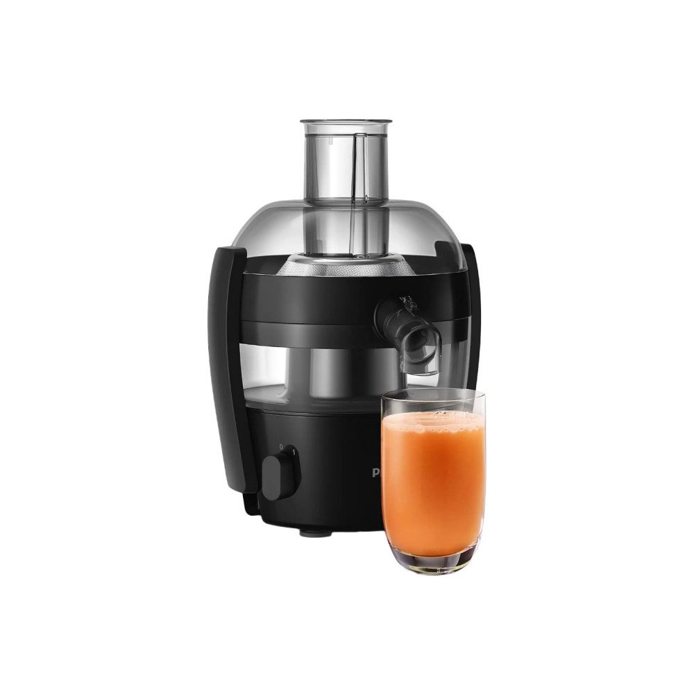 Philips Entsafter Philips Viva Collection HR1832/00 Entsafter - 500 W, 1,5 l, Schwarz